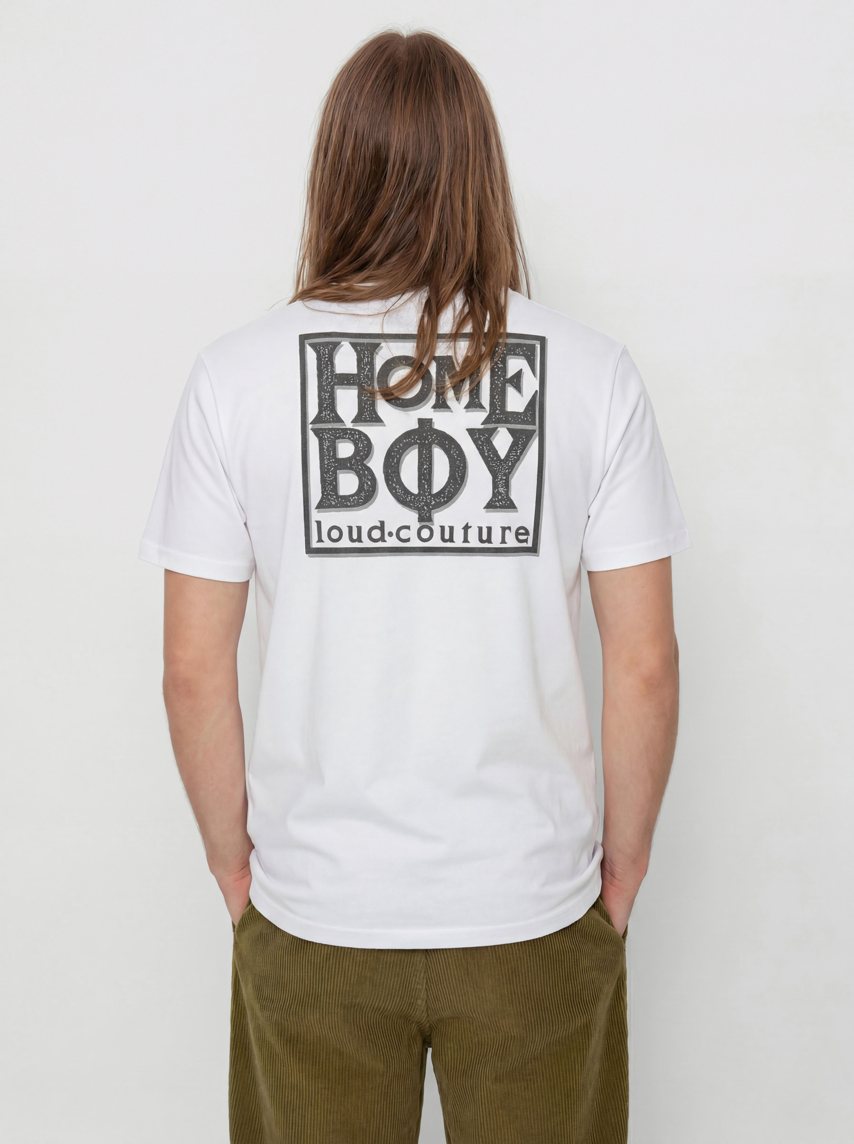 Tričko Homeboy Old School (white)