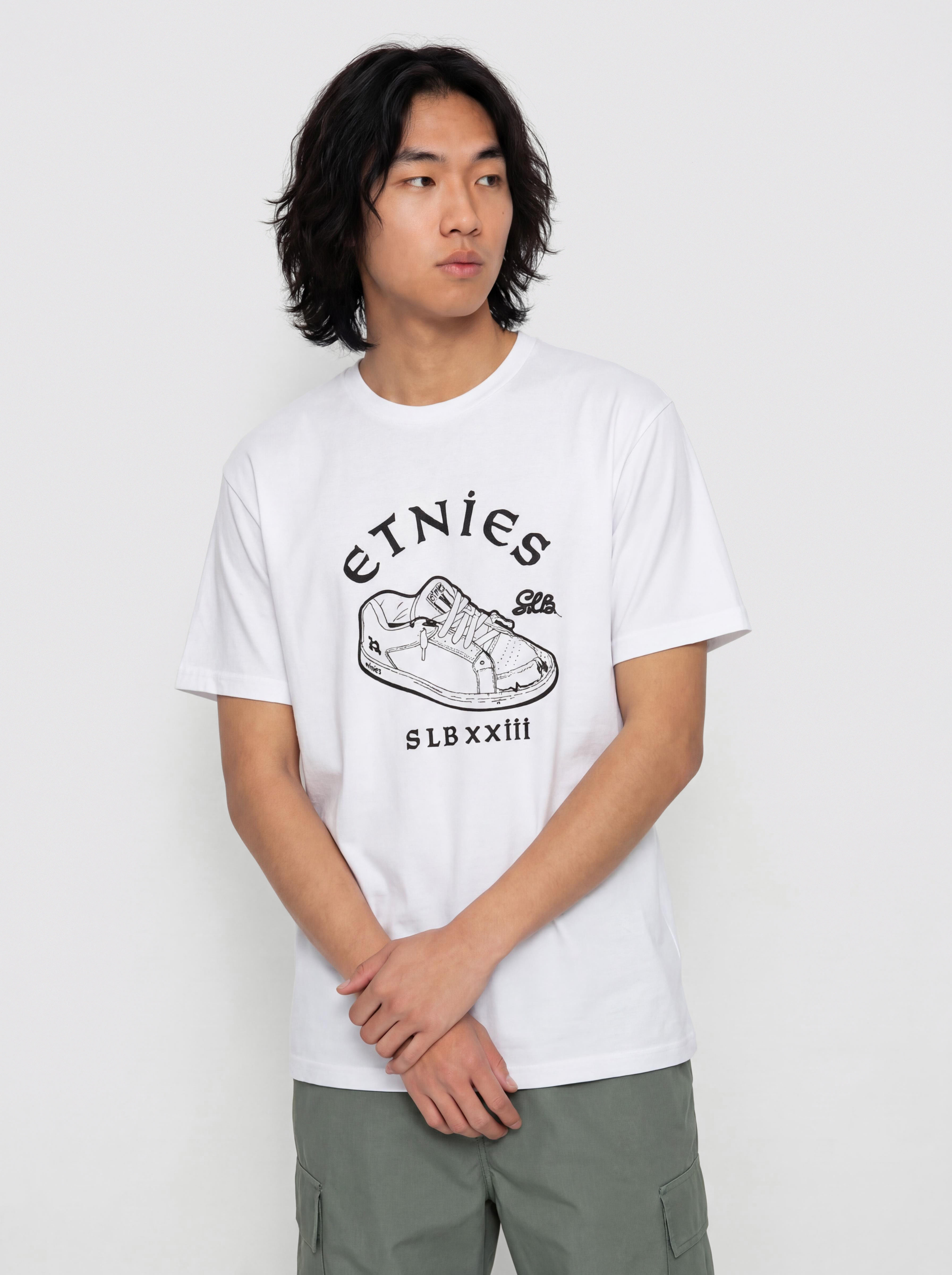 Tričko Etnies Slb X Etnies (white/white)