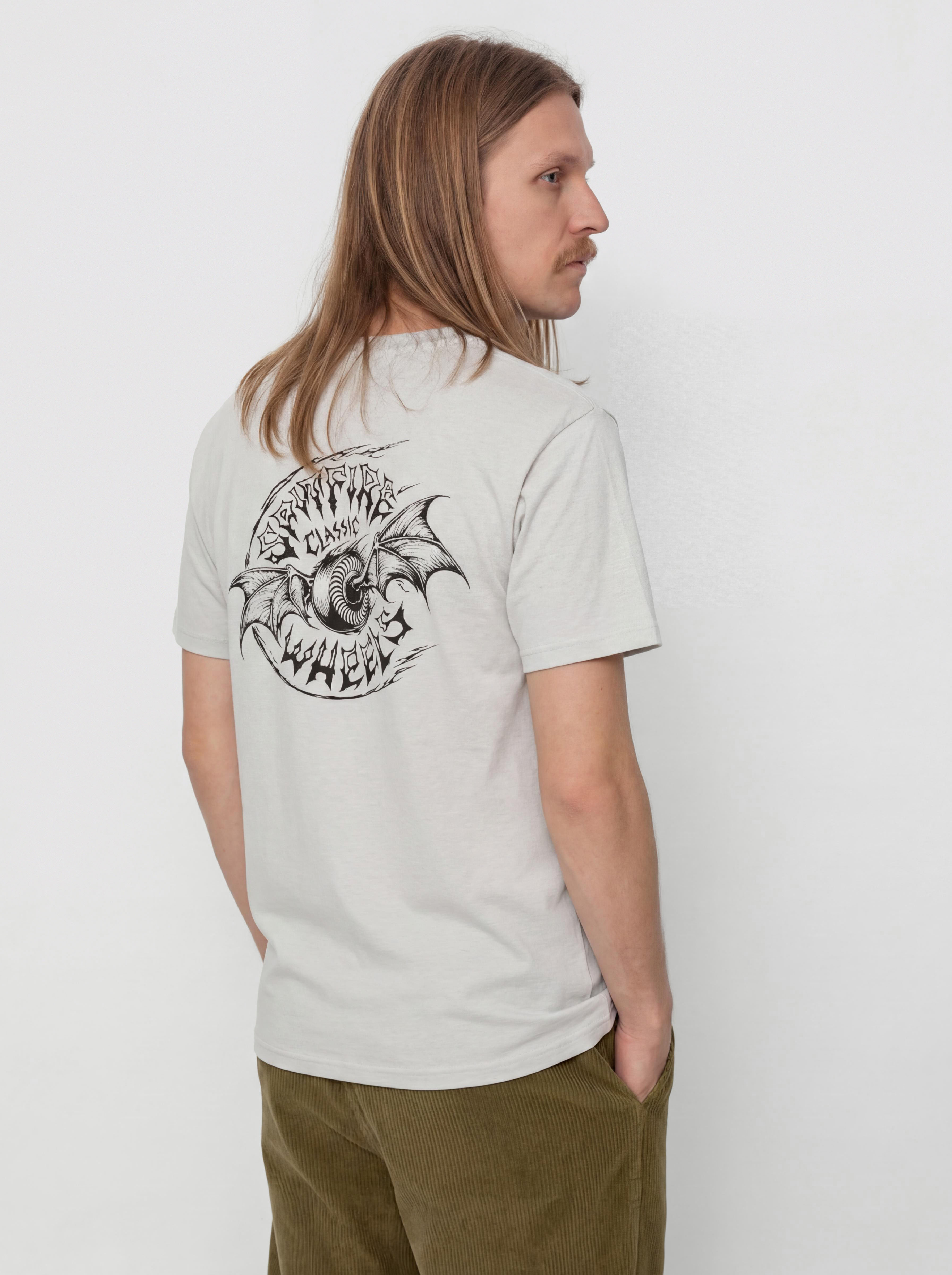 Tričko Spitfire Batwing Classic (new silver)