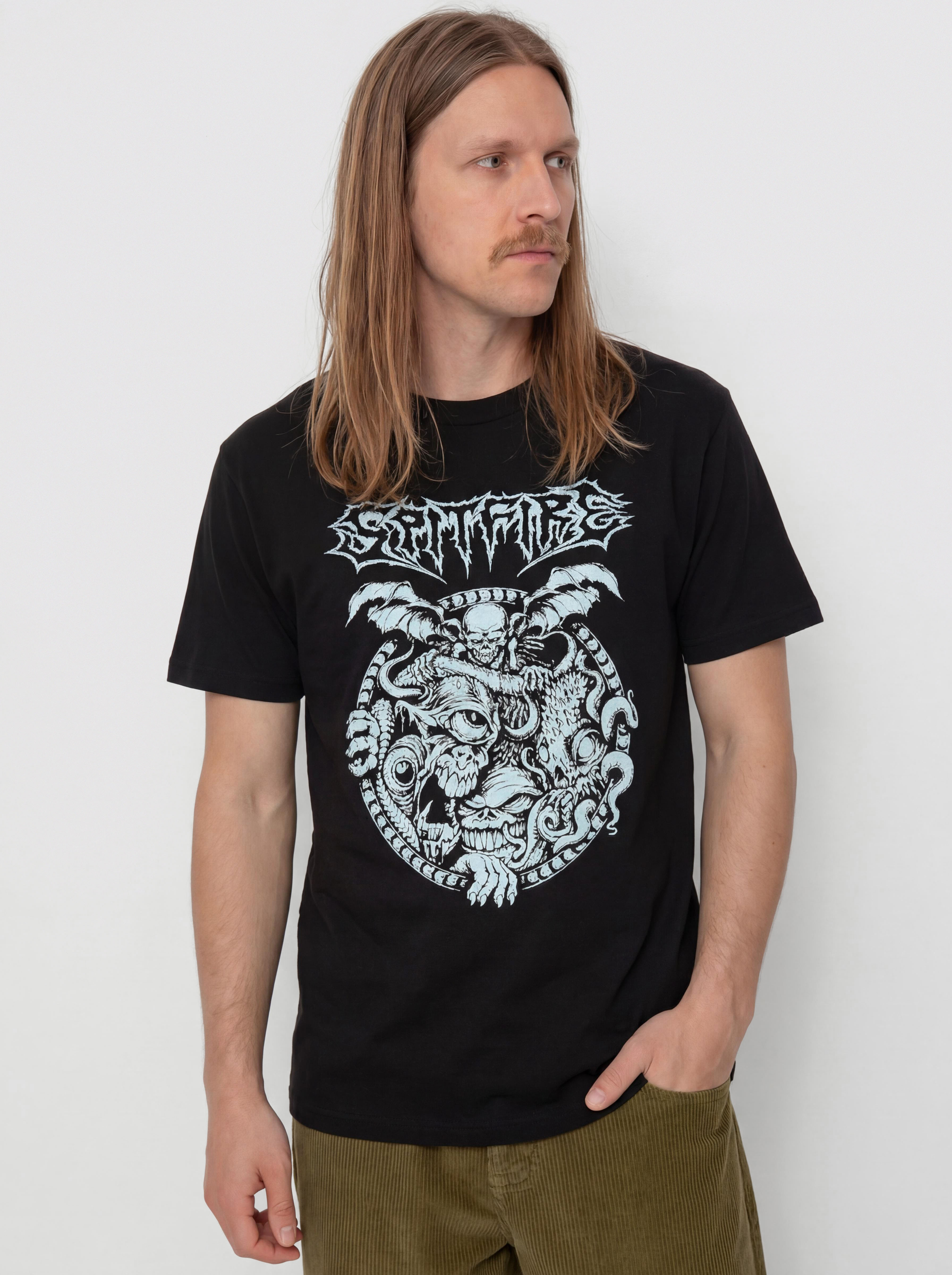Tričko Spitfire Demon Gate Glow (black)