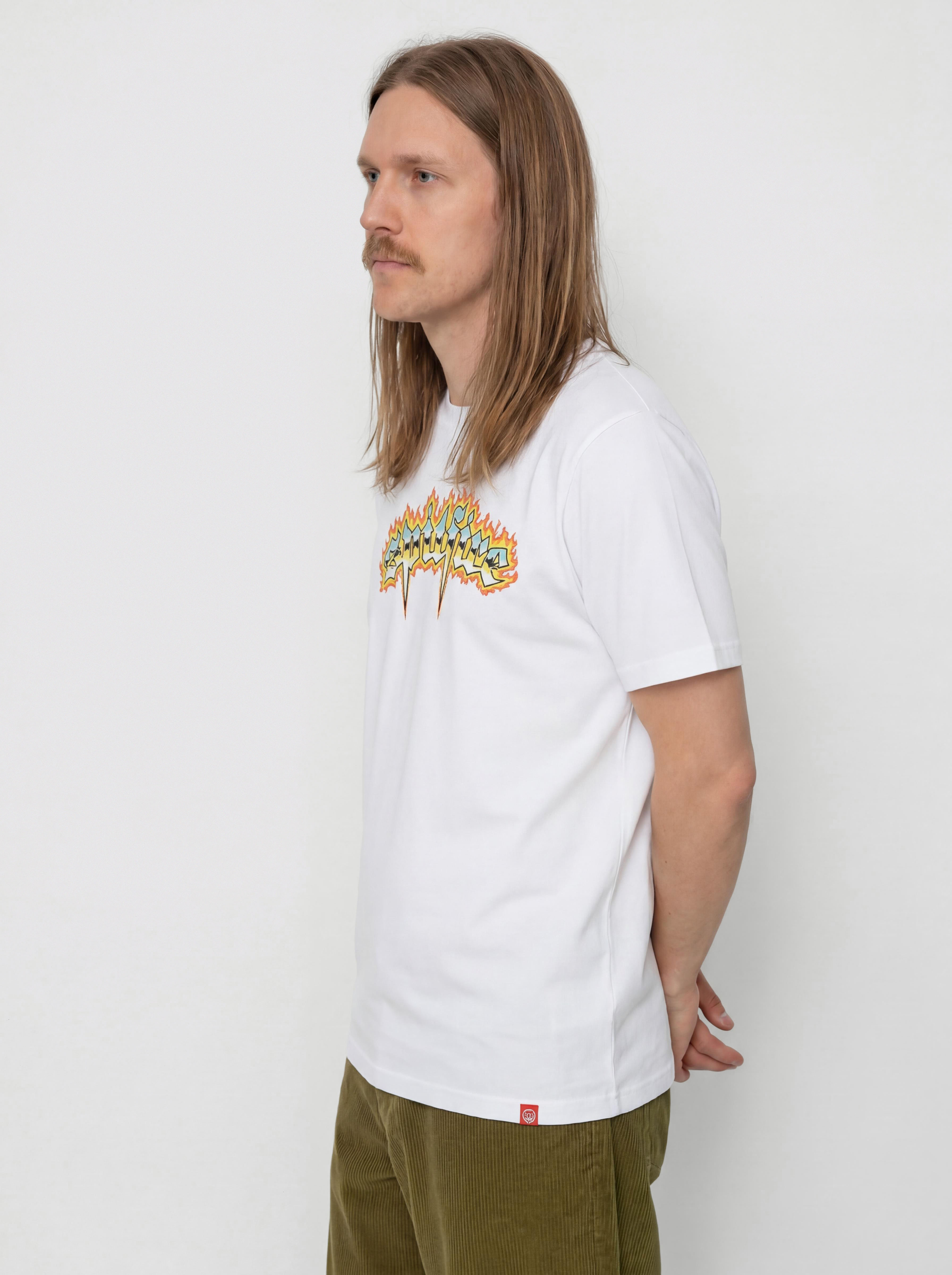 Tričko Spitfire Chrome Venom (white w/multi color prints)
