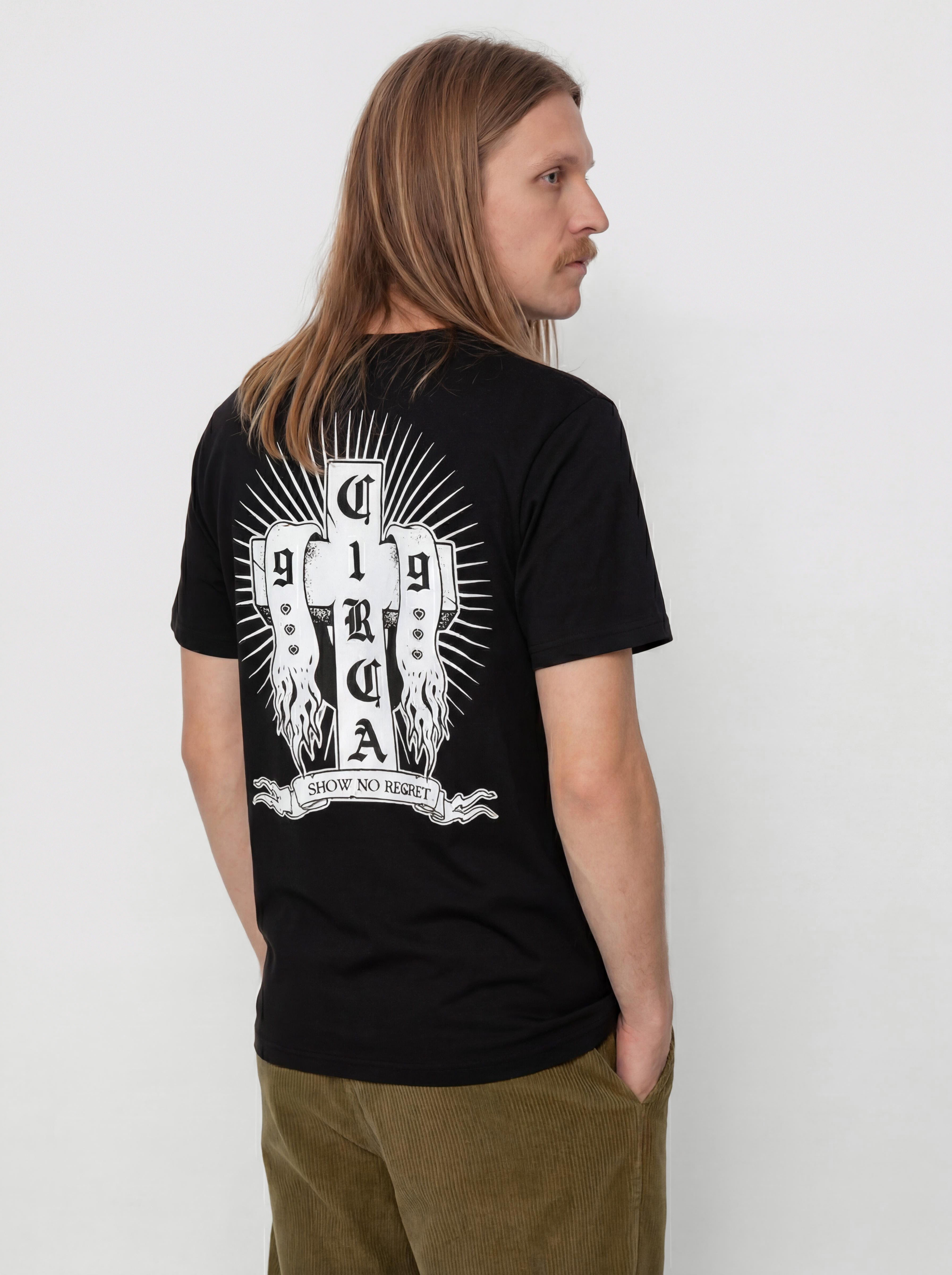 Tričko Circa No Regret (black)