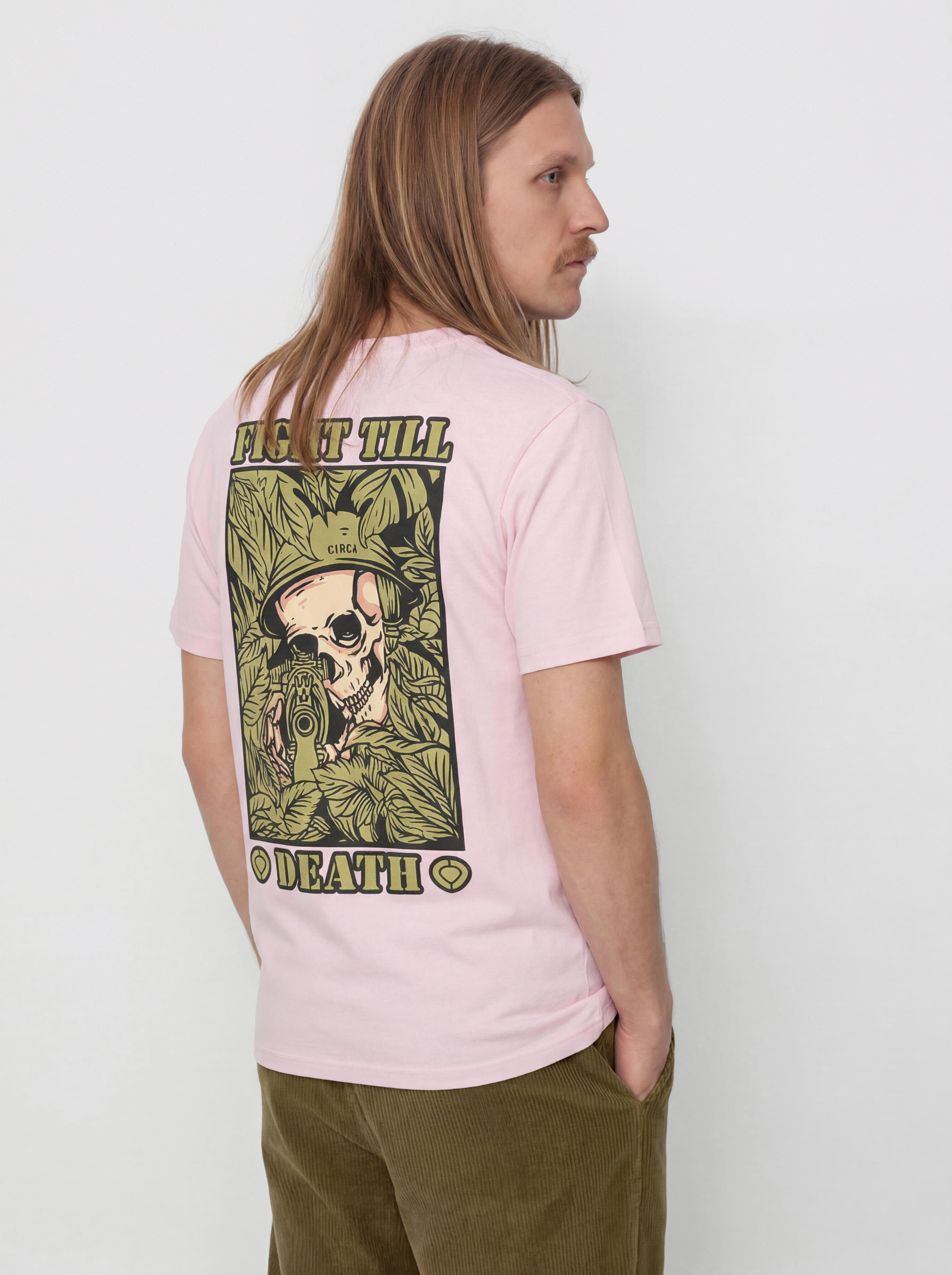 Tričko Circa Till Death (cotton pink)