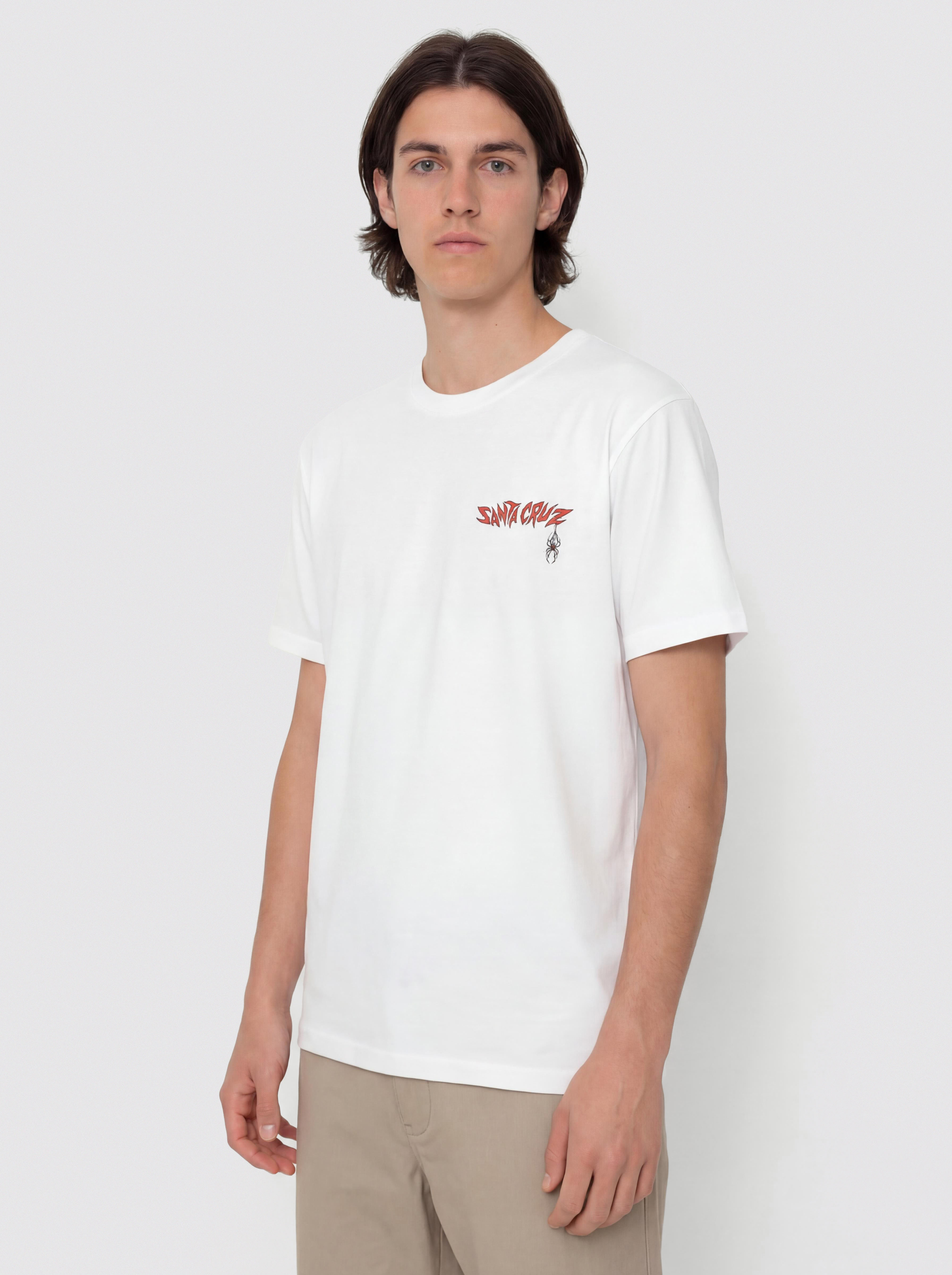 Tričko Santa Cruz Pace Torch Bones (white)