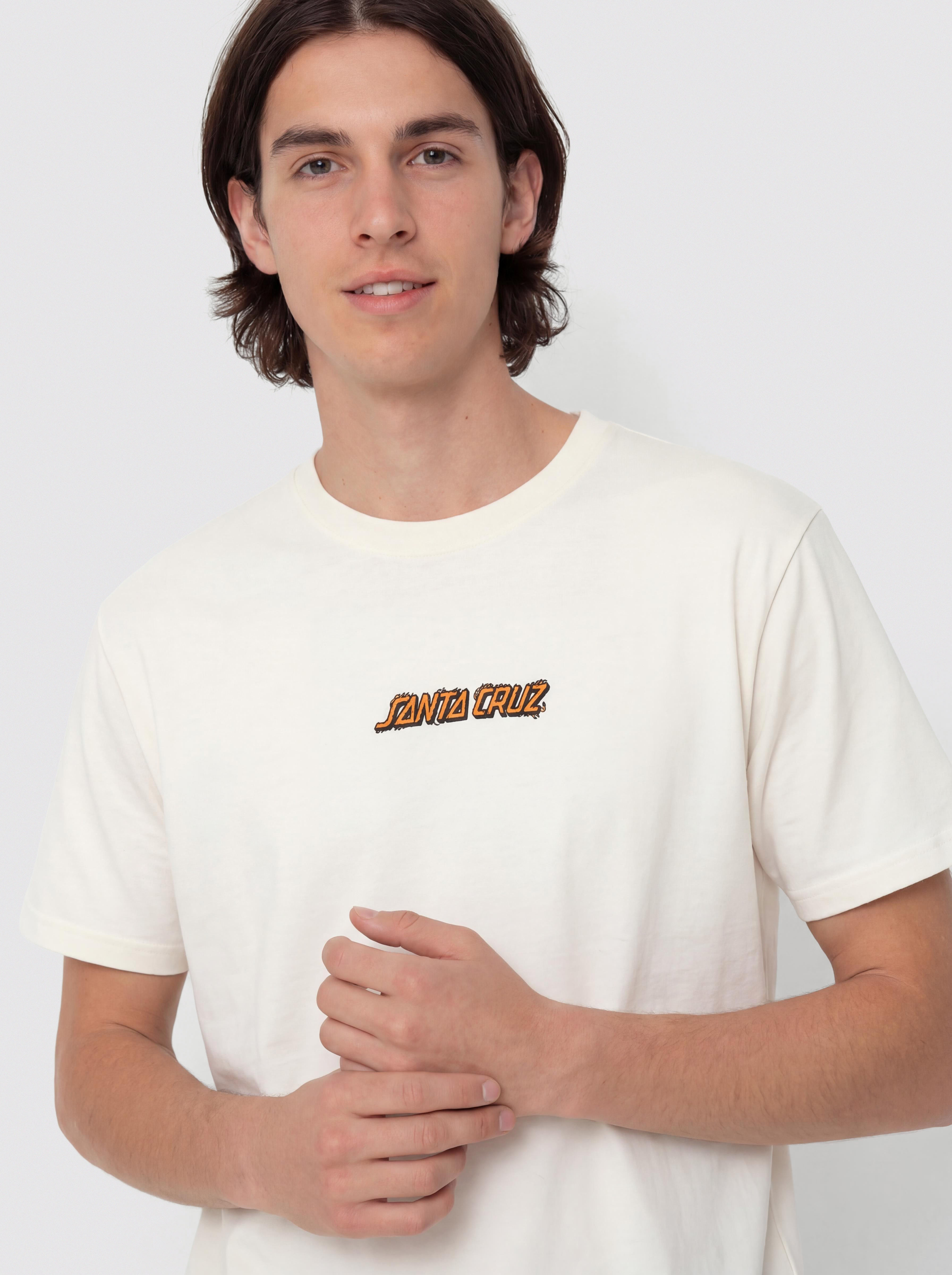 Tričko Santa Cruz Roskopp Monster Strip (white)