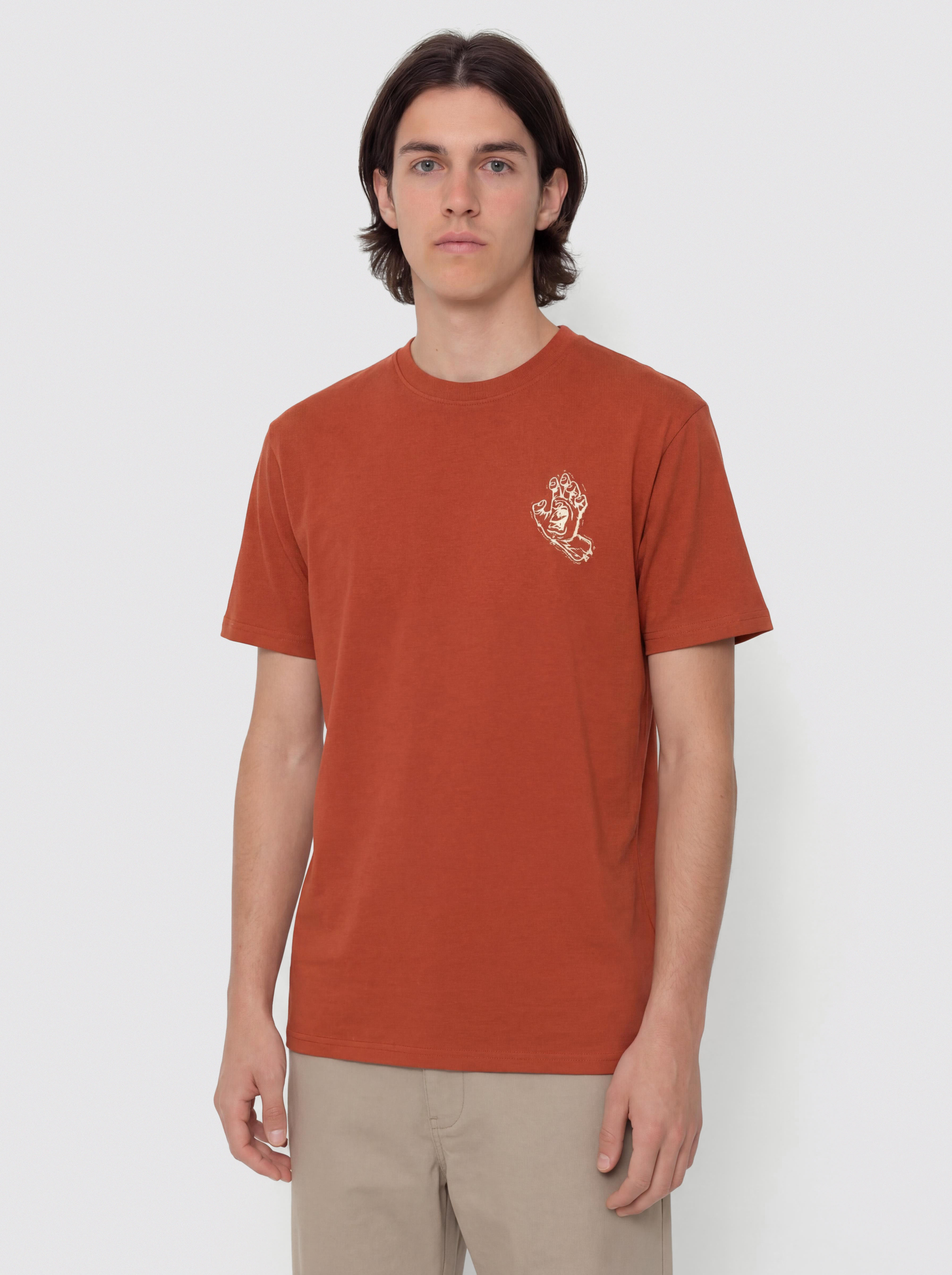 Tričko Santa Cruz Stamped Screaming Hand (ketchup)
