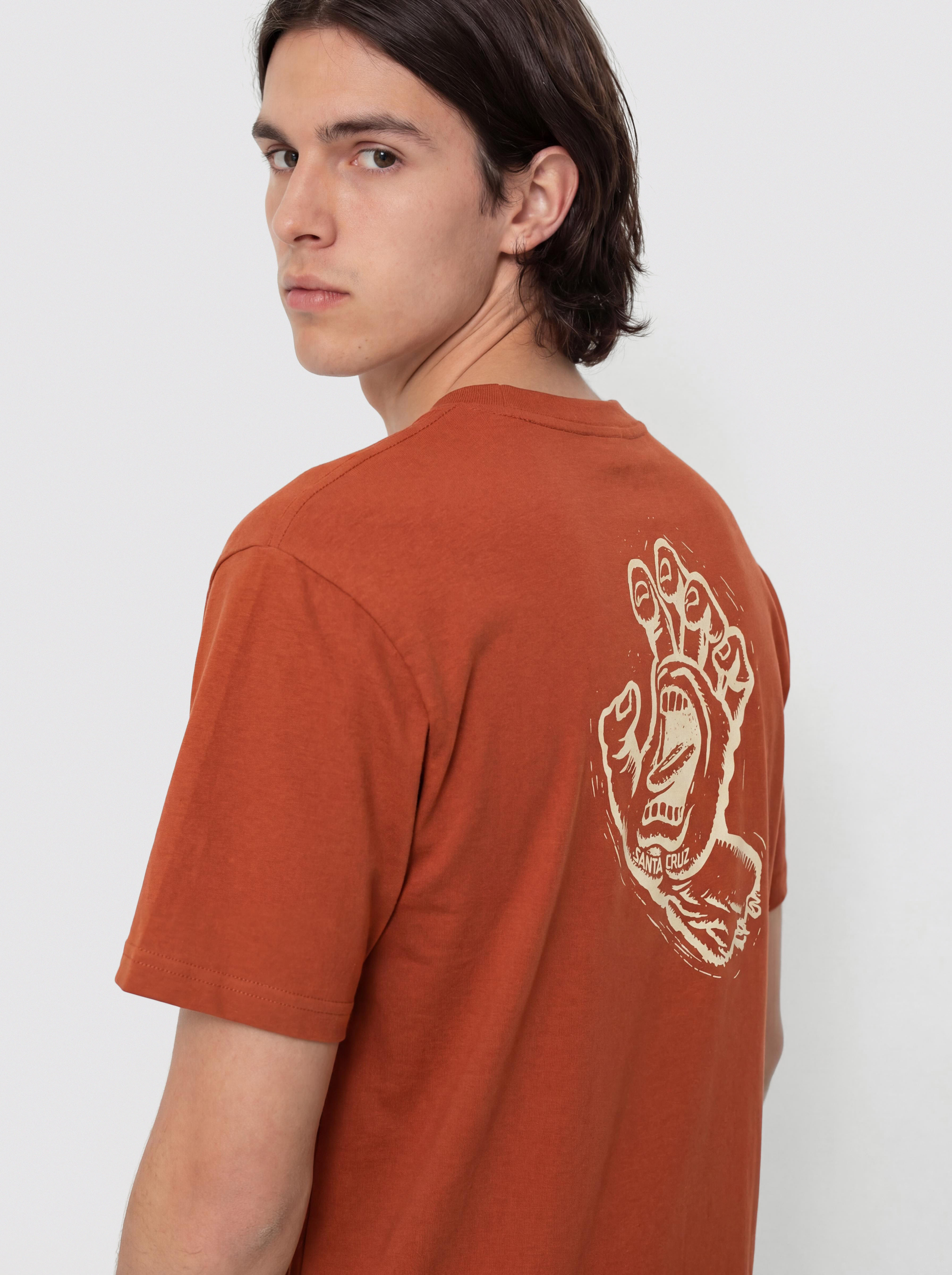 Tričko Santa Cruz Stamped Screaming Hand (ketchup)