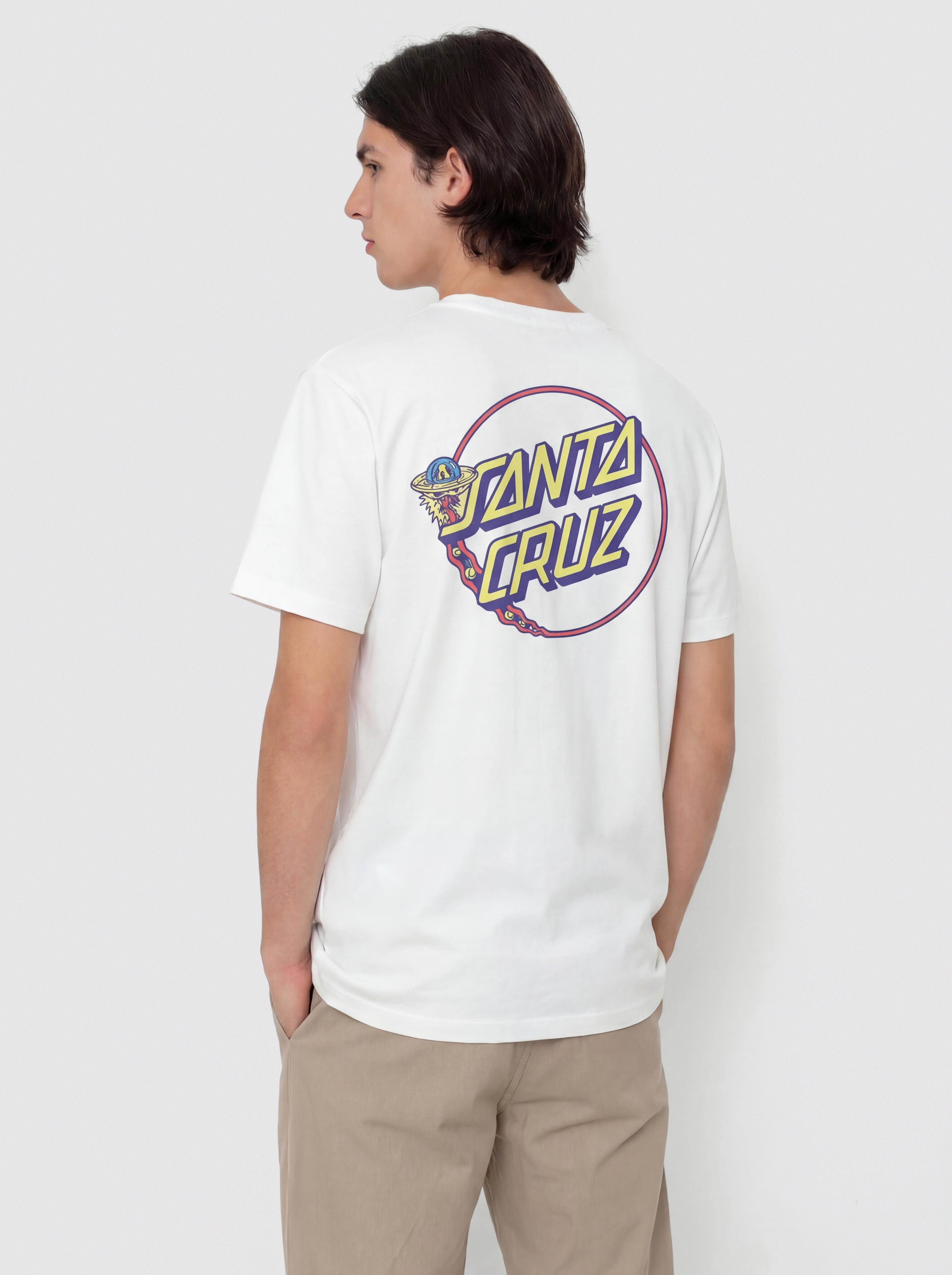 Tričko Santa Cruz Winkowski UFO Dot (white)