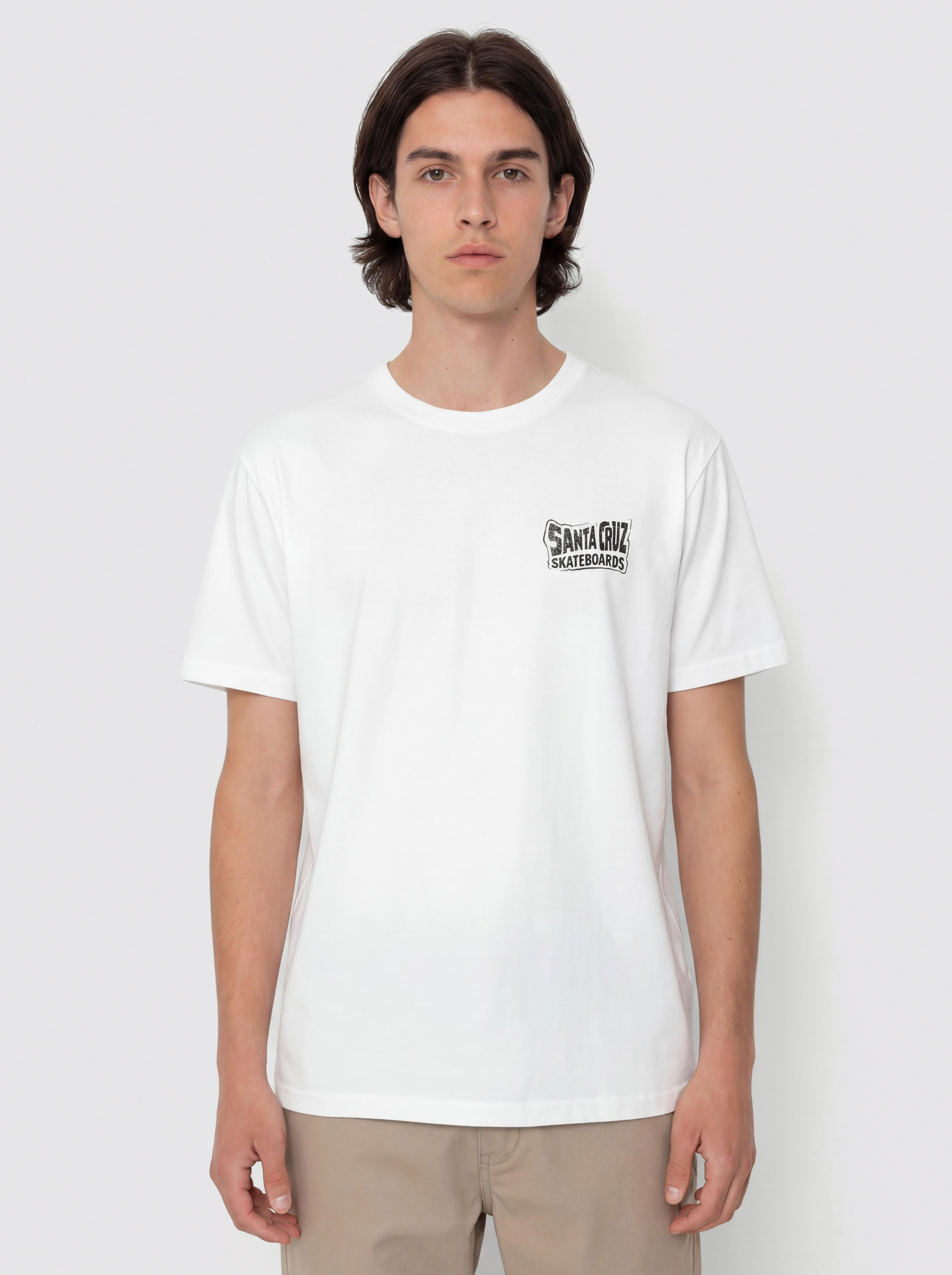 Tričko Santa Cruz Collage Hand (white)