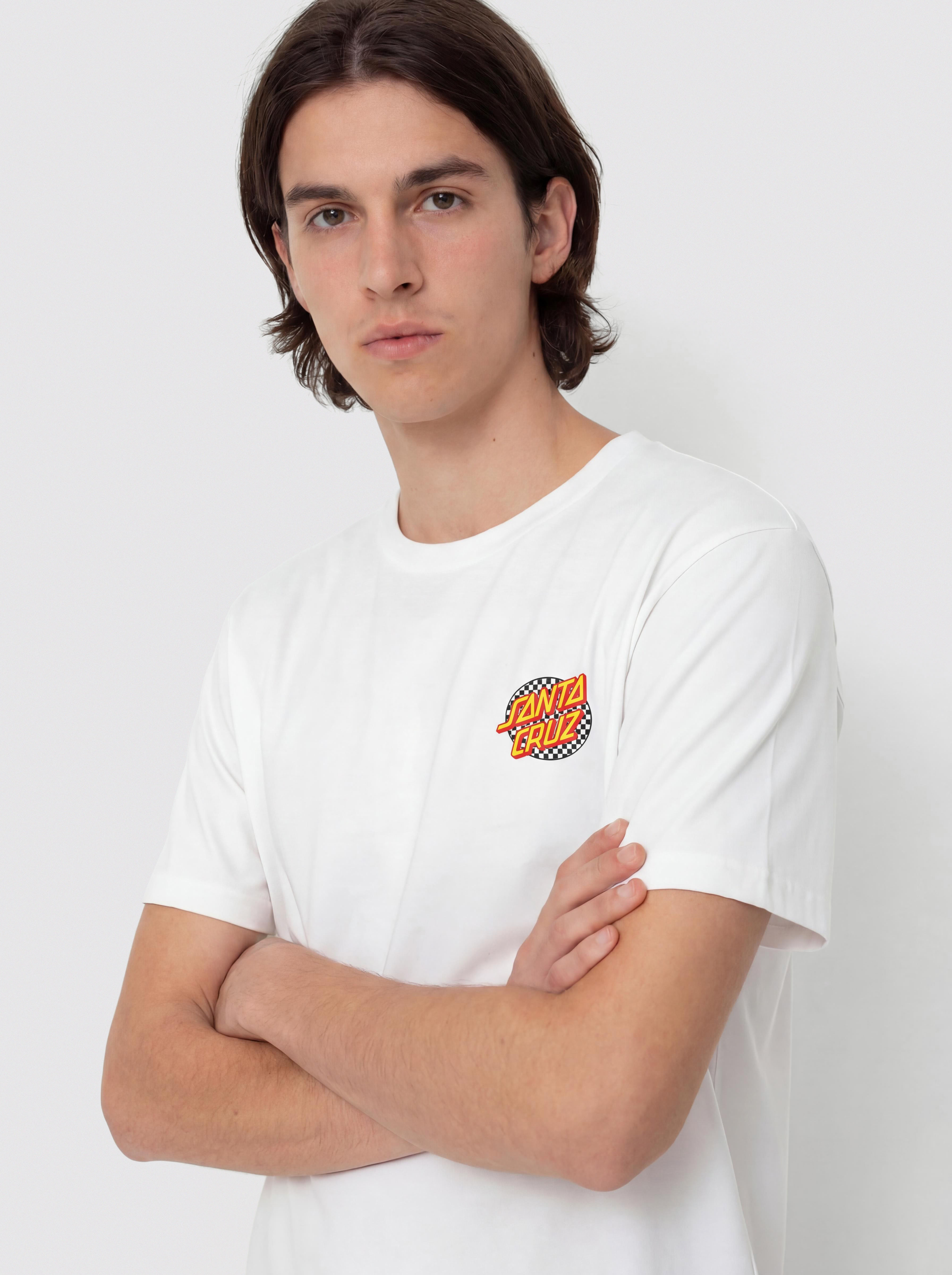 Tričko Santa Cruz Goal Flame (white)