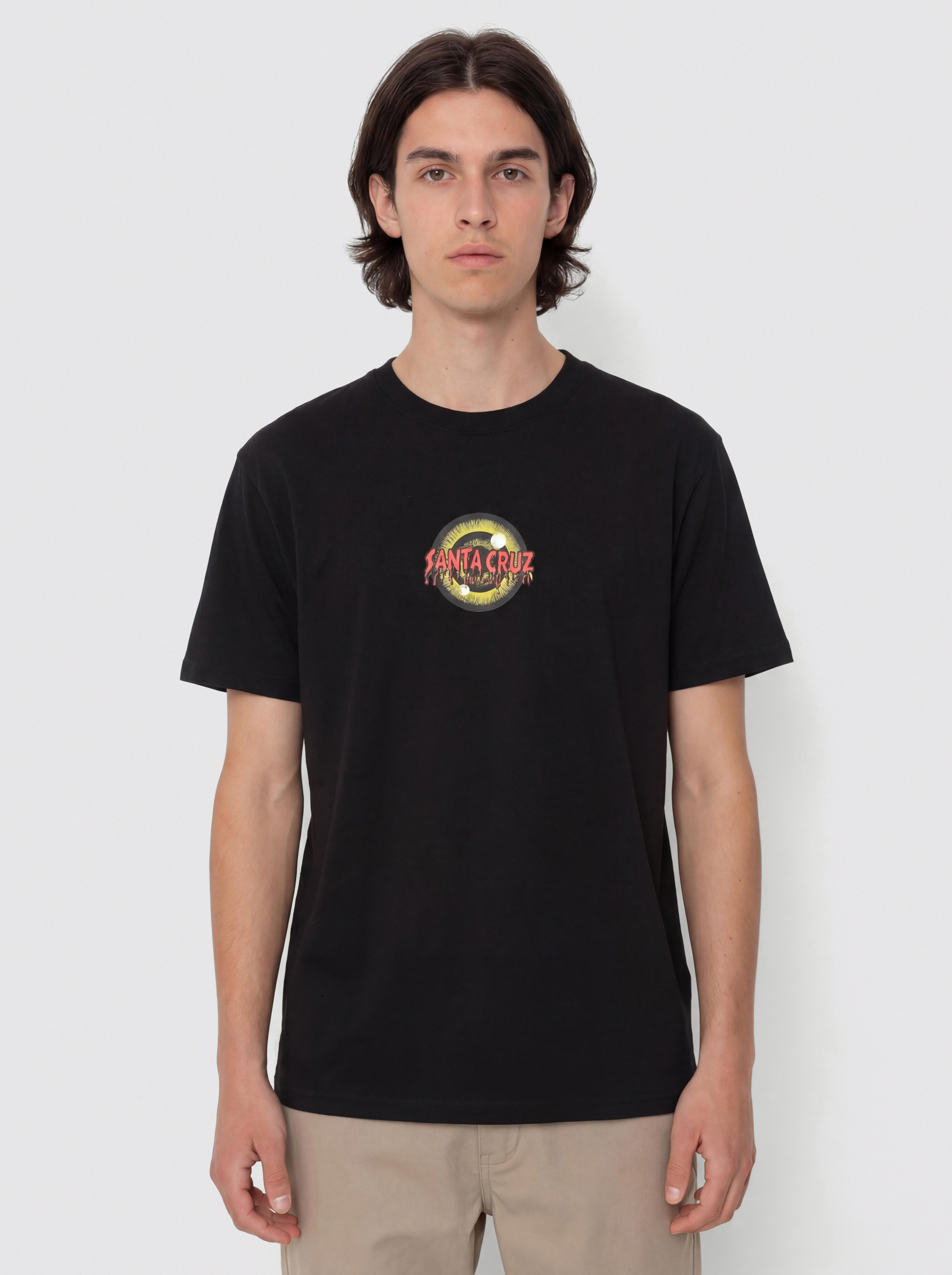 Tričko Santa Cruz Roskopp Iris Front (black)
