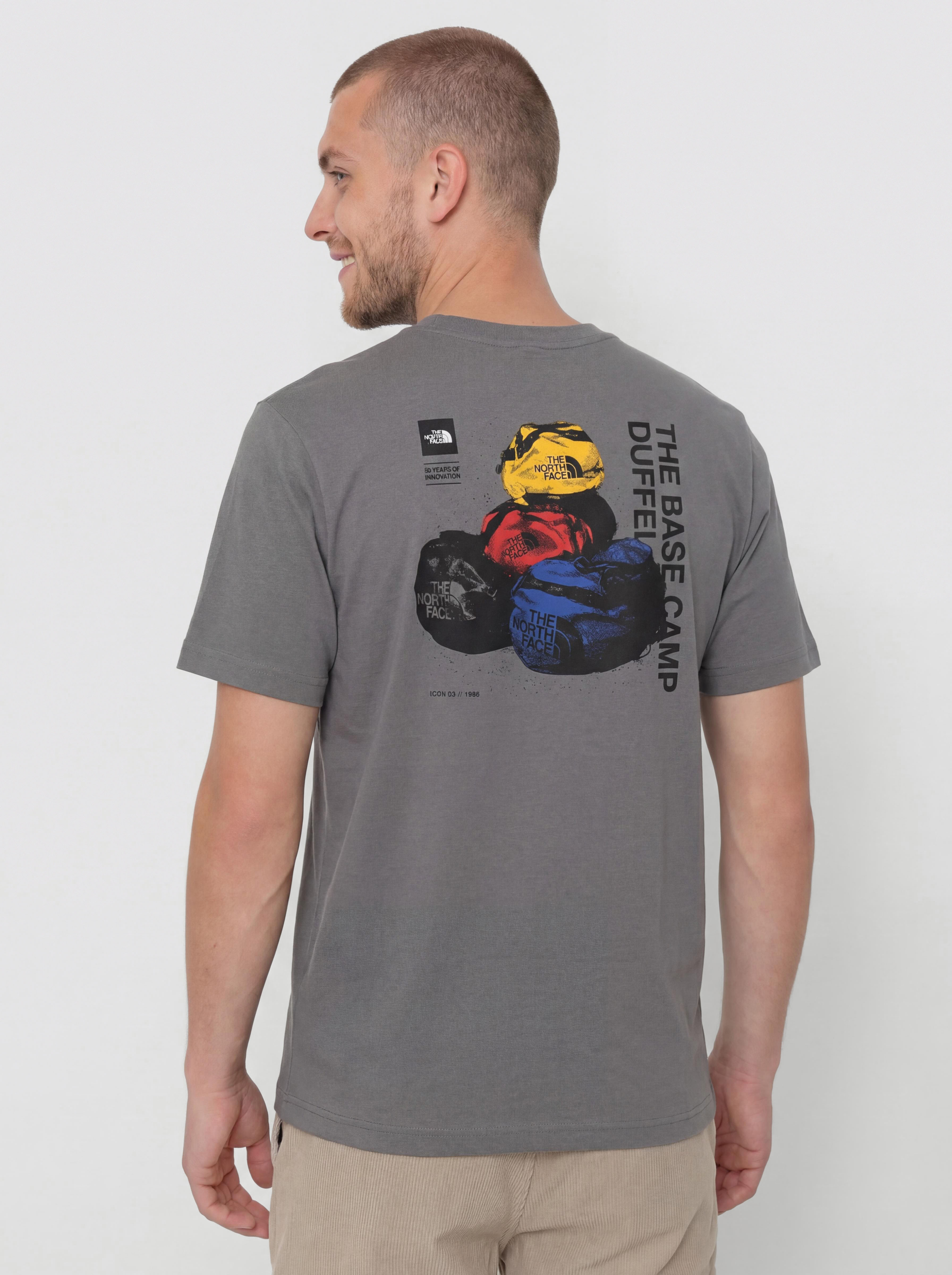 Tričko The North Face Bcd Celebration Relaxed (smoked pearl)