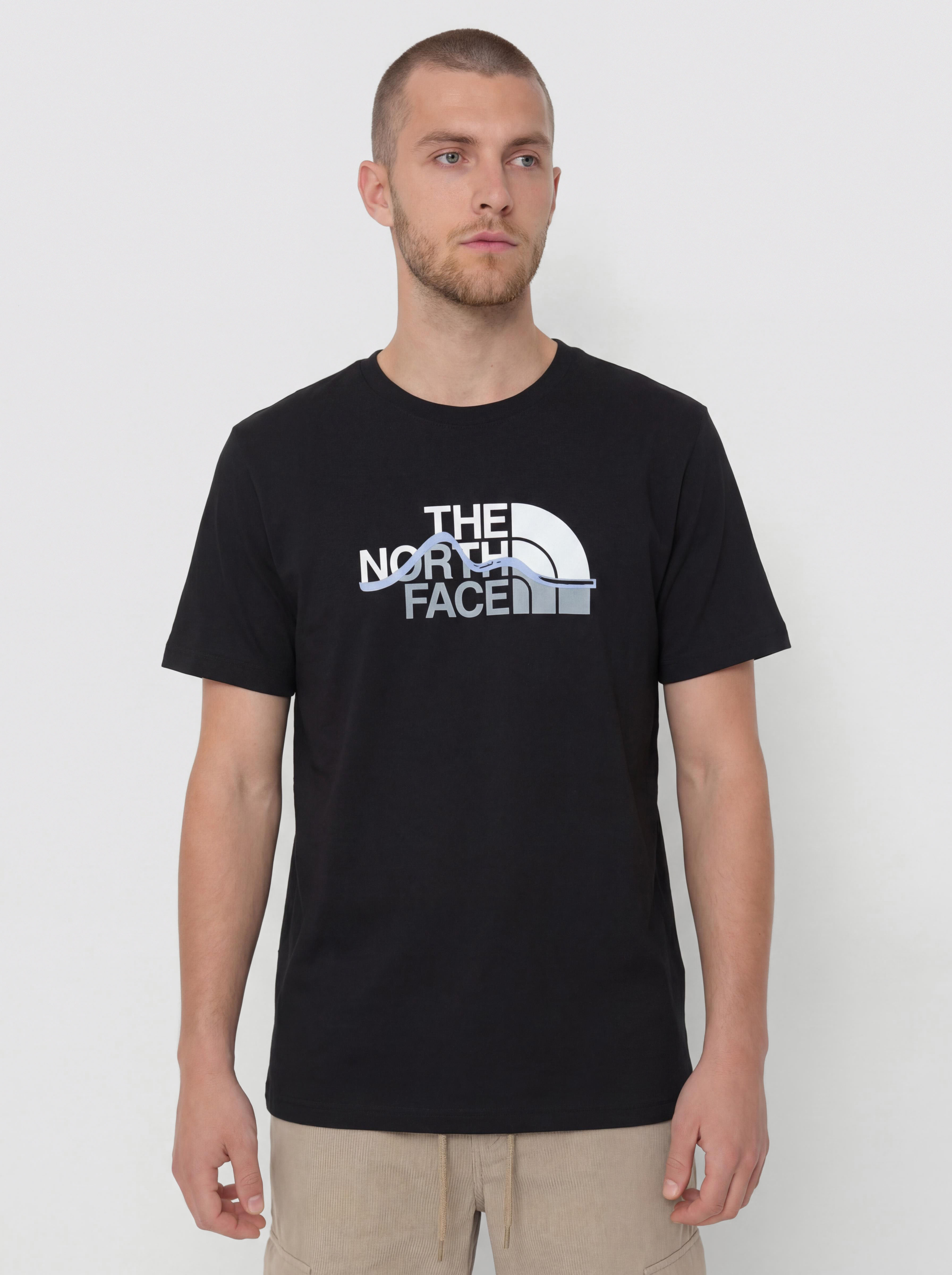 Tričko The North Face Mountain Line (tnf black)