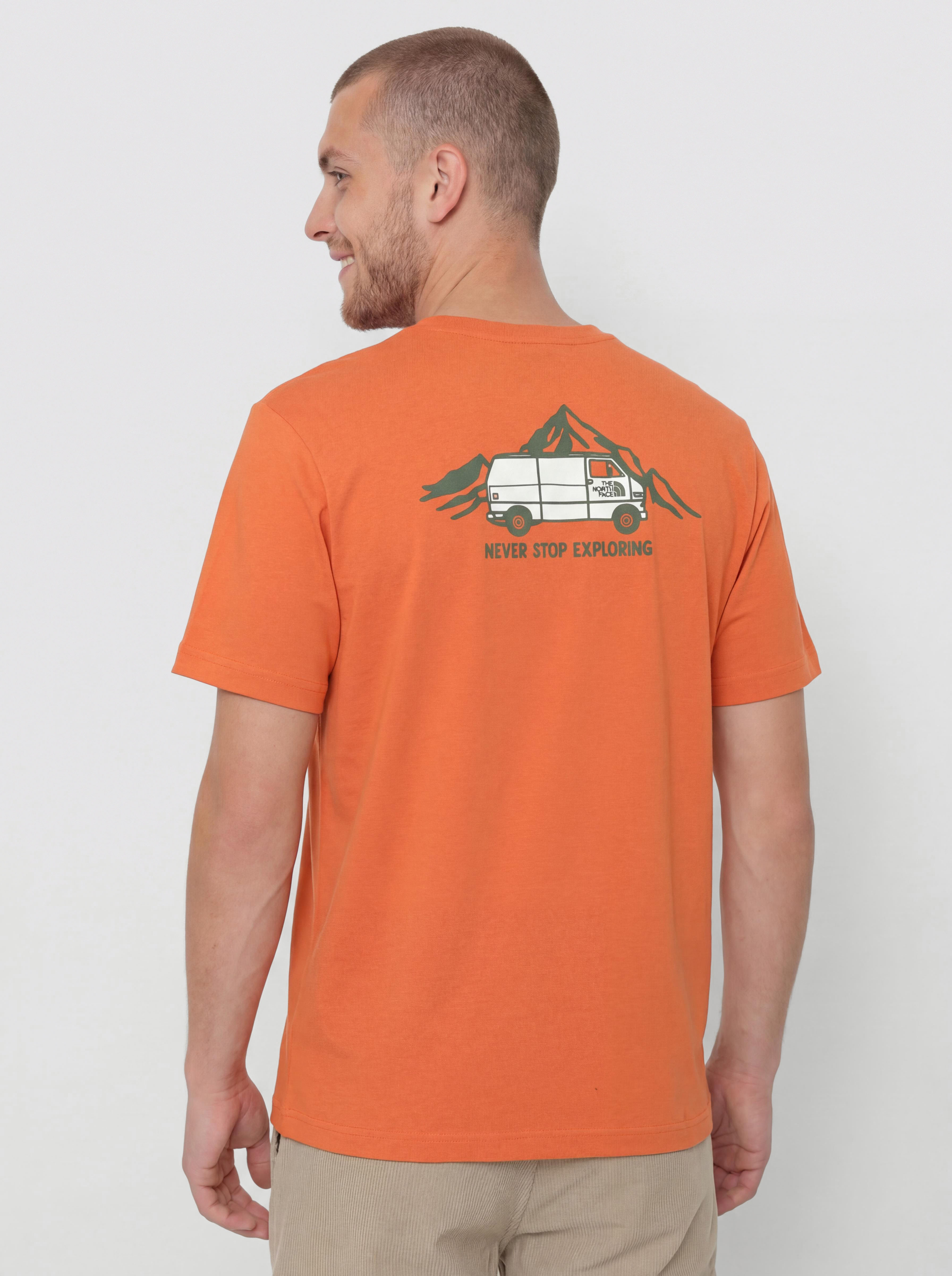 Tričko The North Face Outdoor Graphic (iron bronze)