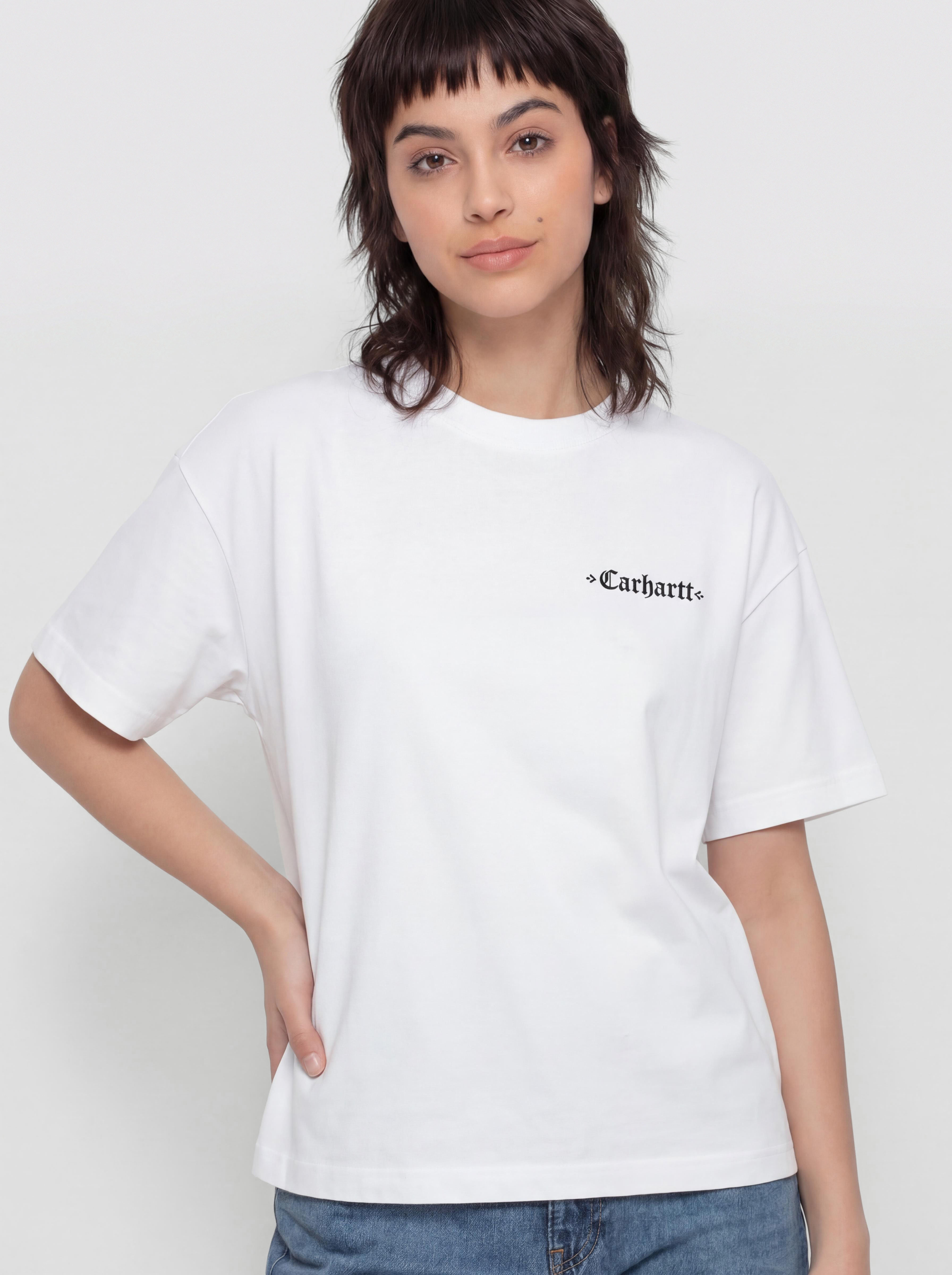 Tričko Carhartt WIP Greatest Hits 02 Wmn (white/black)
