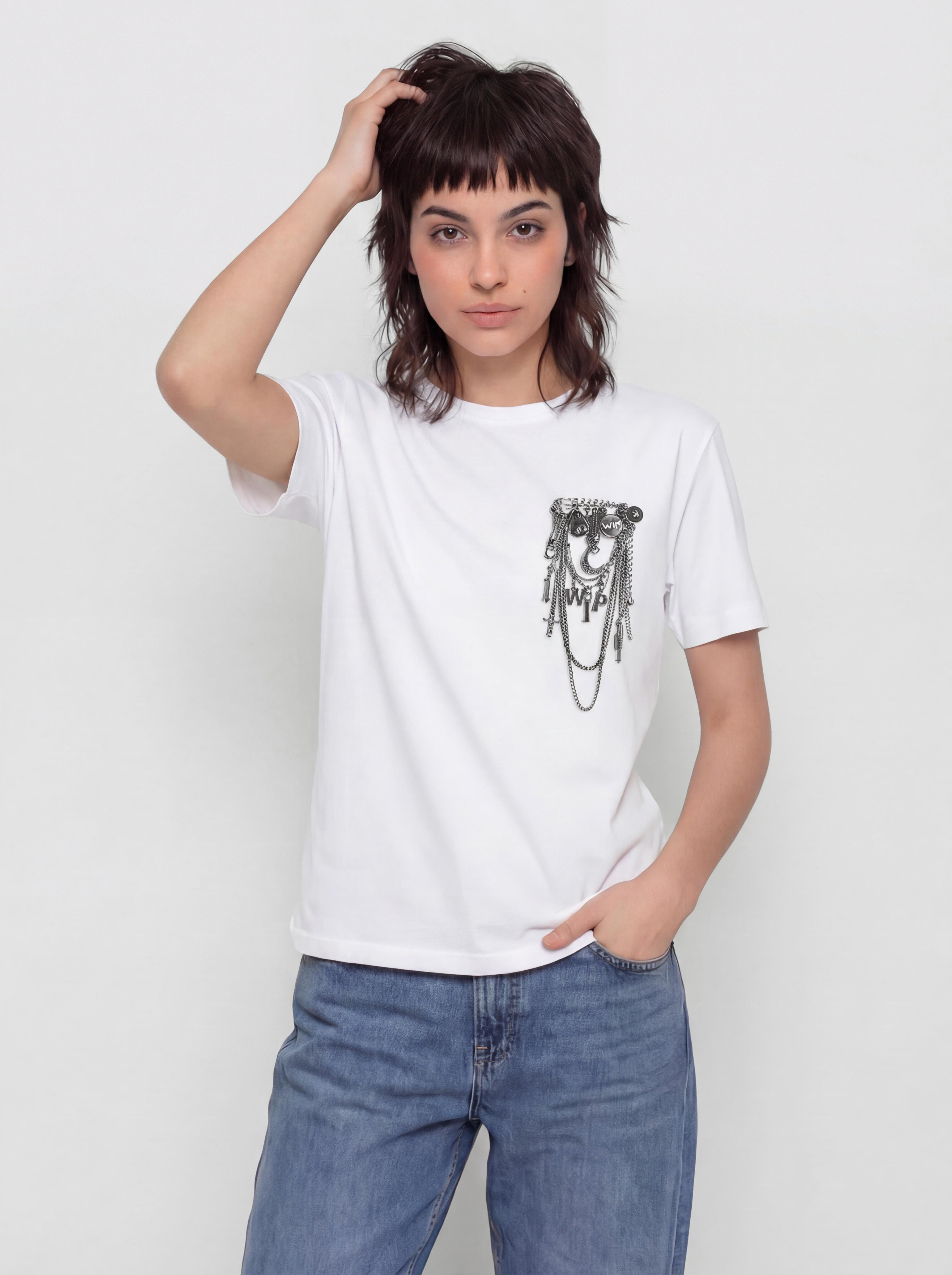 Tričko Carhartt WIP Inverted Charm Wmn (white)