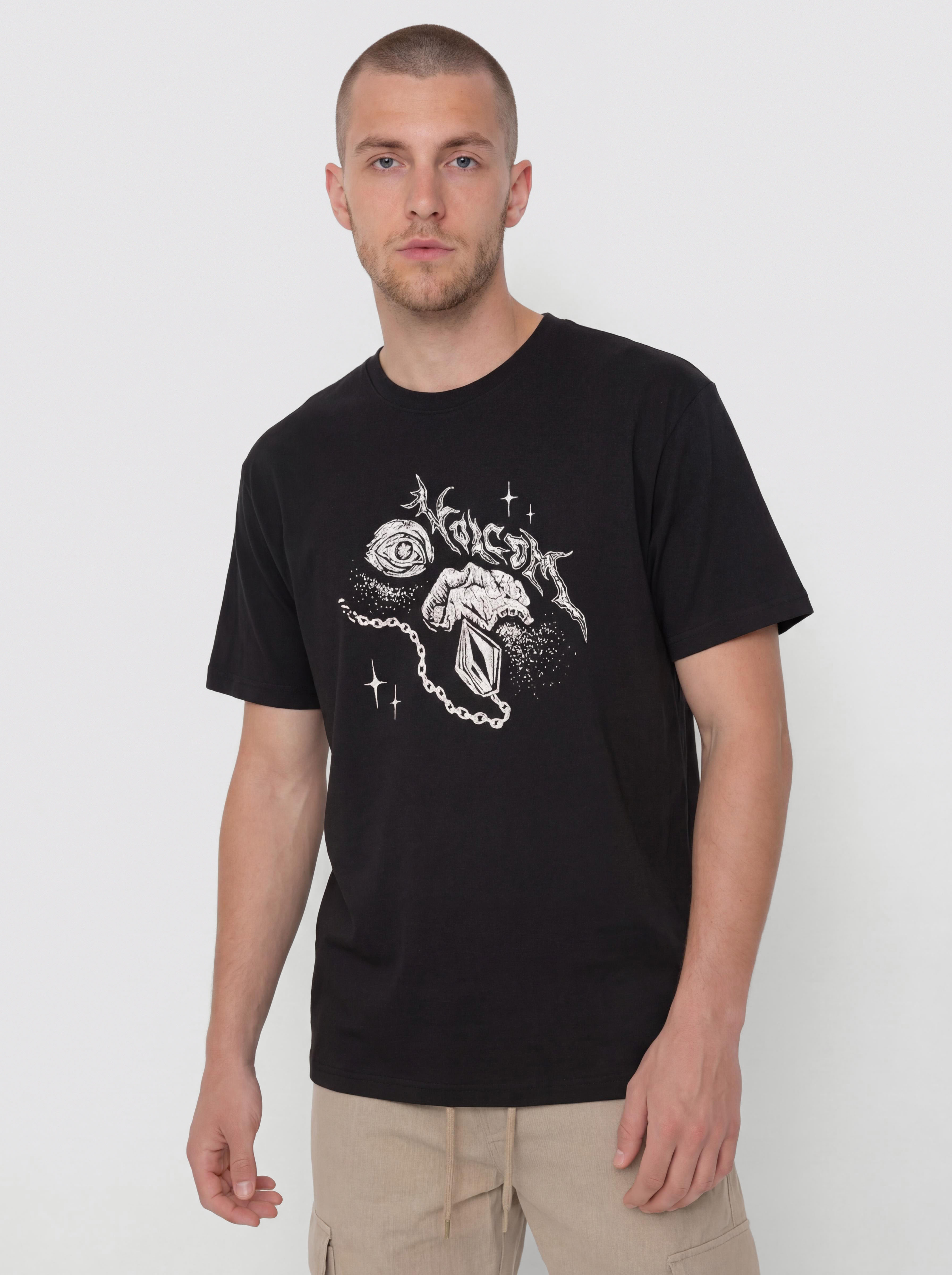 Tričko Volcom Death Truction Lse (black)