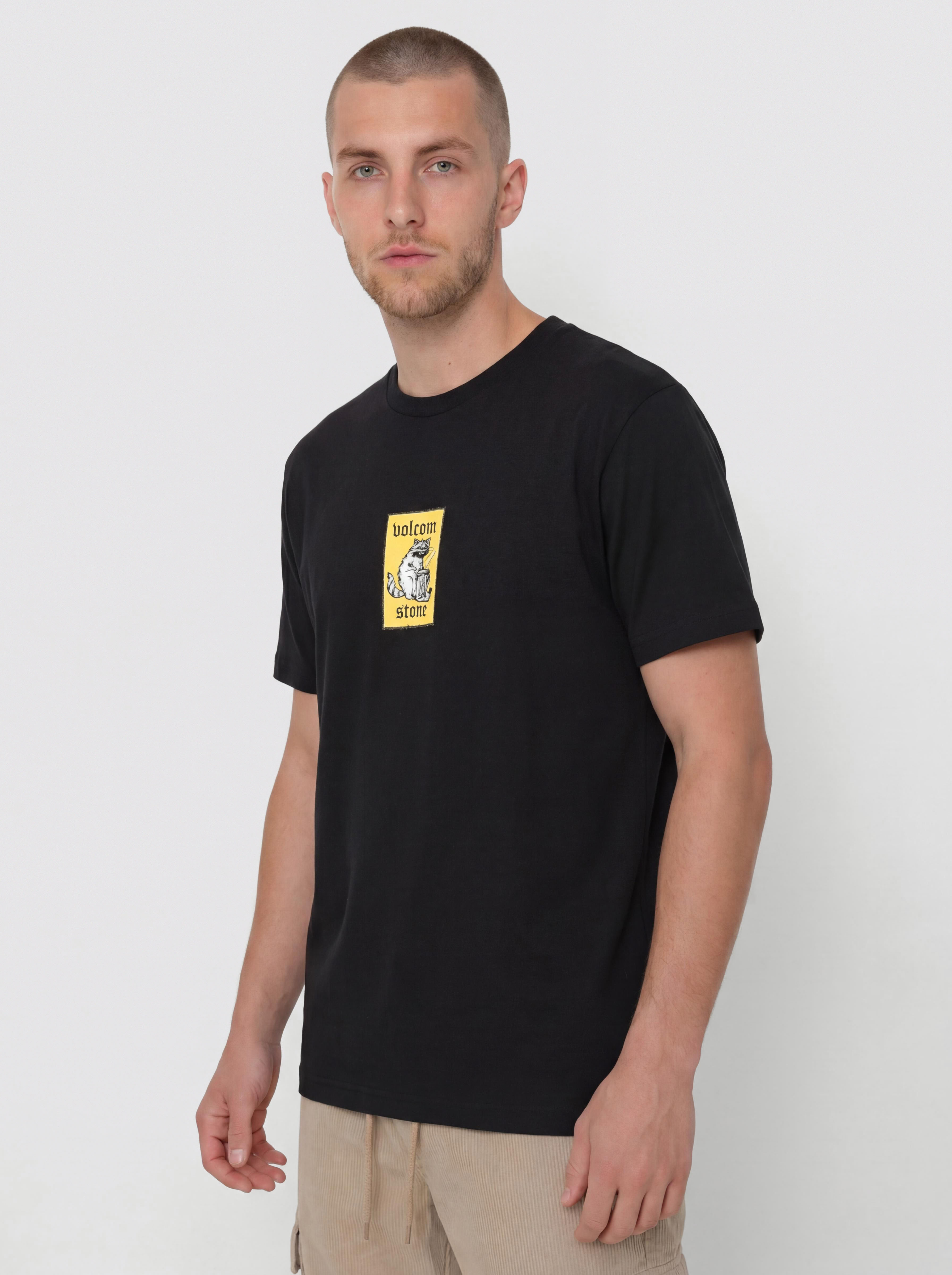 Tričko Volcom Rockout (black)