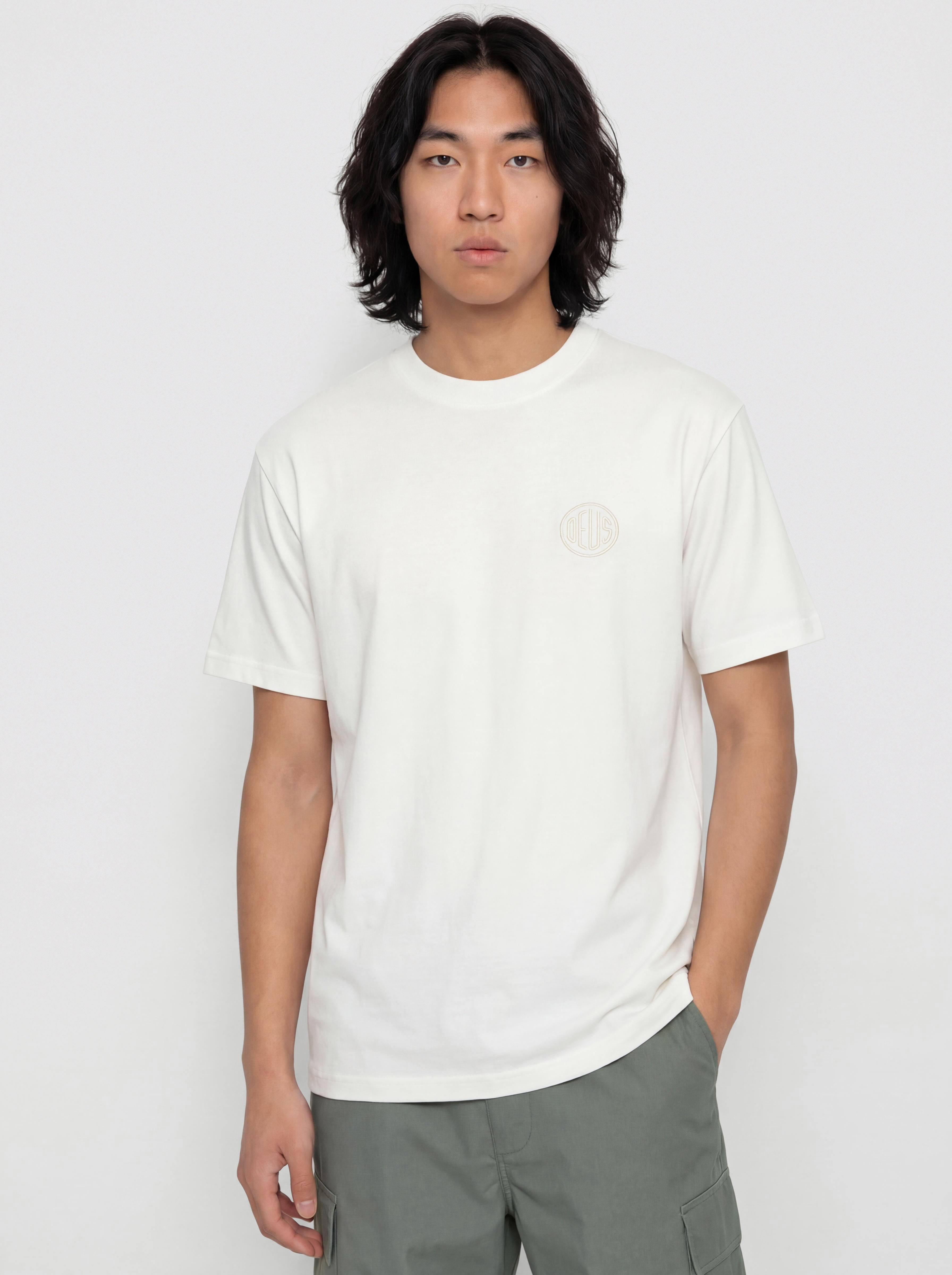 Triu010dko Deus Ex Machina Pill Logo (vintage white)