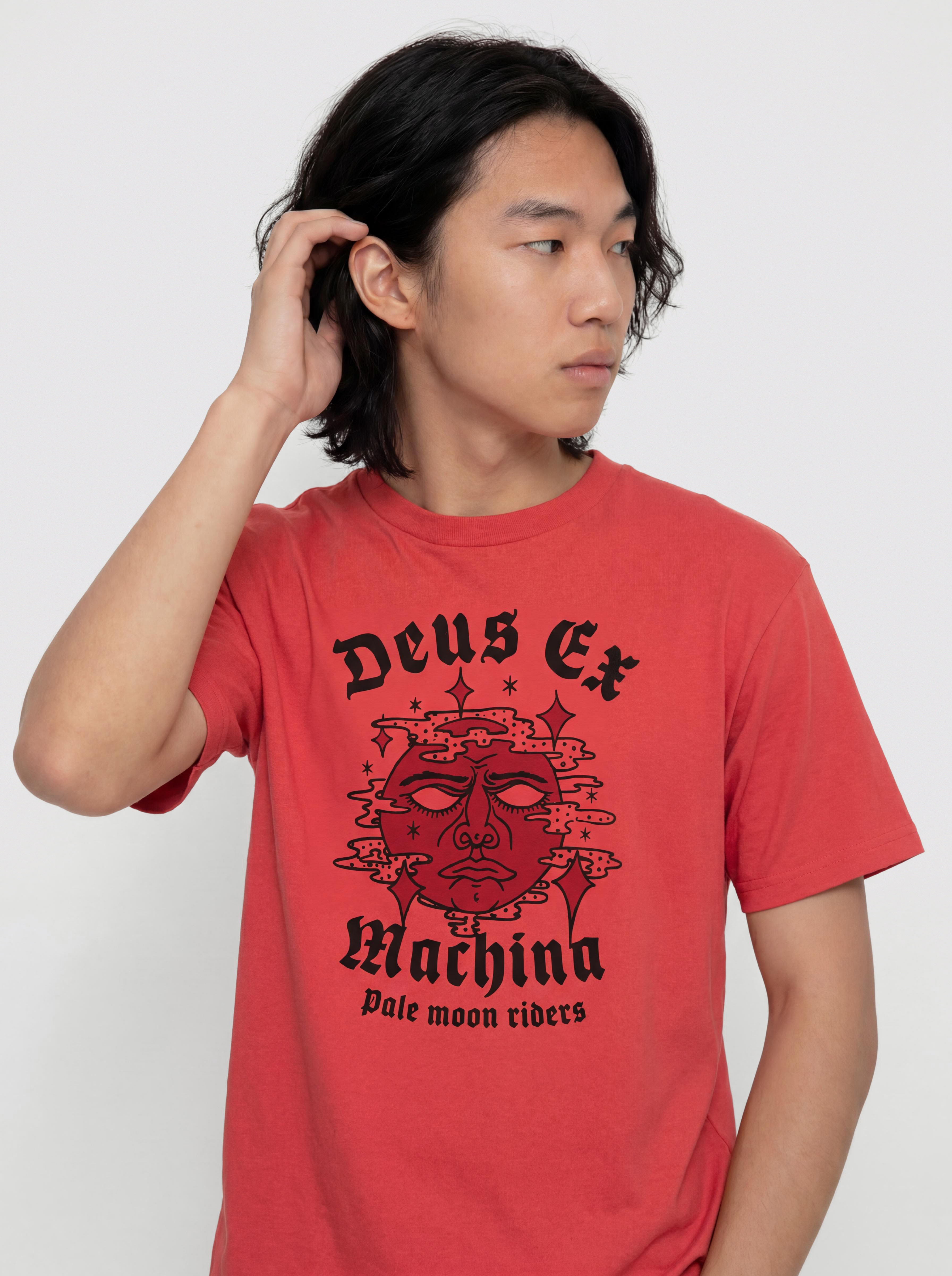 Tričko Deus Ex Machina Solaris (melon red)