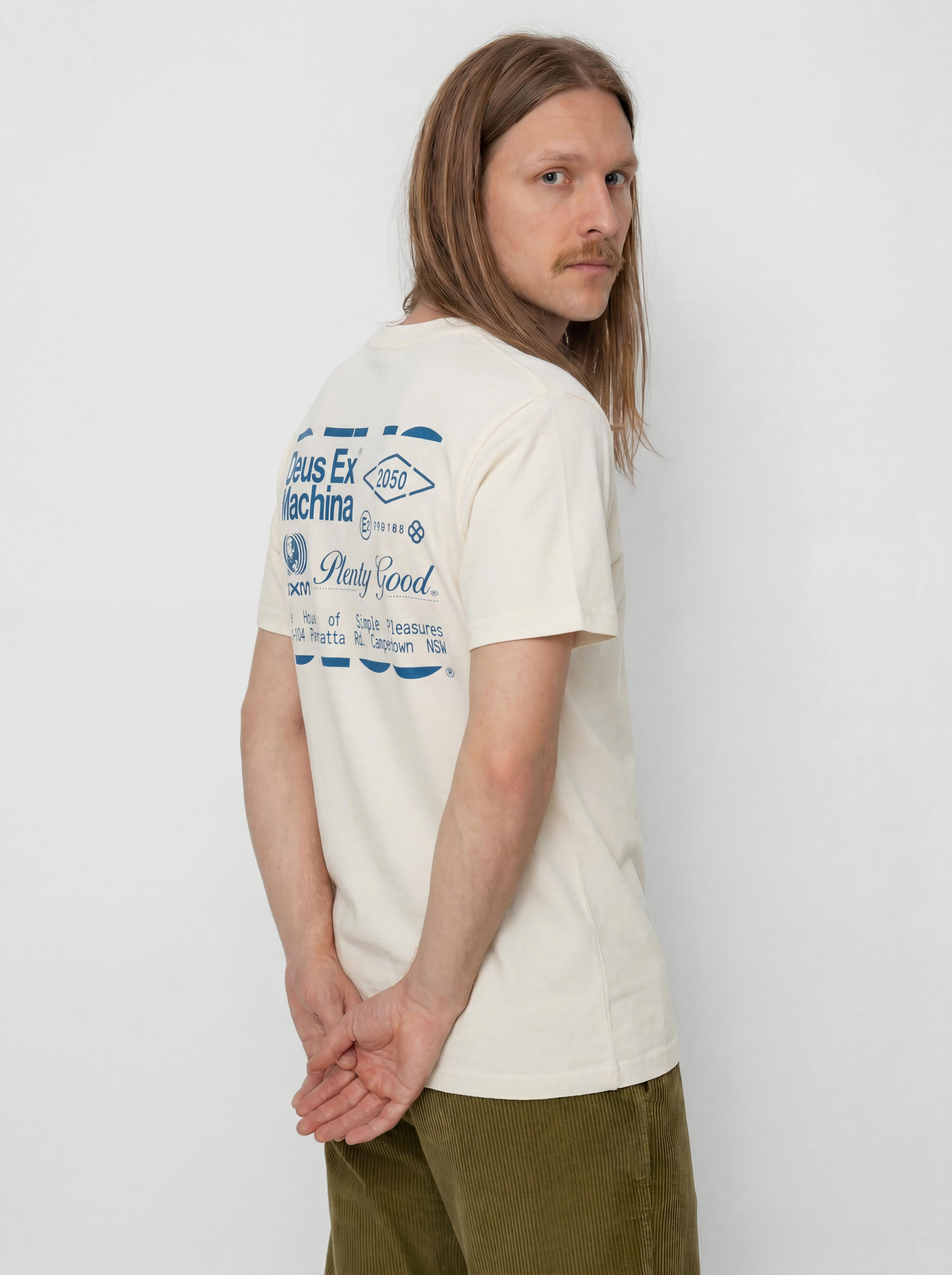 Tričko Deus Ex Machina Plenty Good (vintage white)