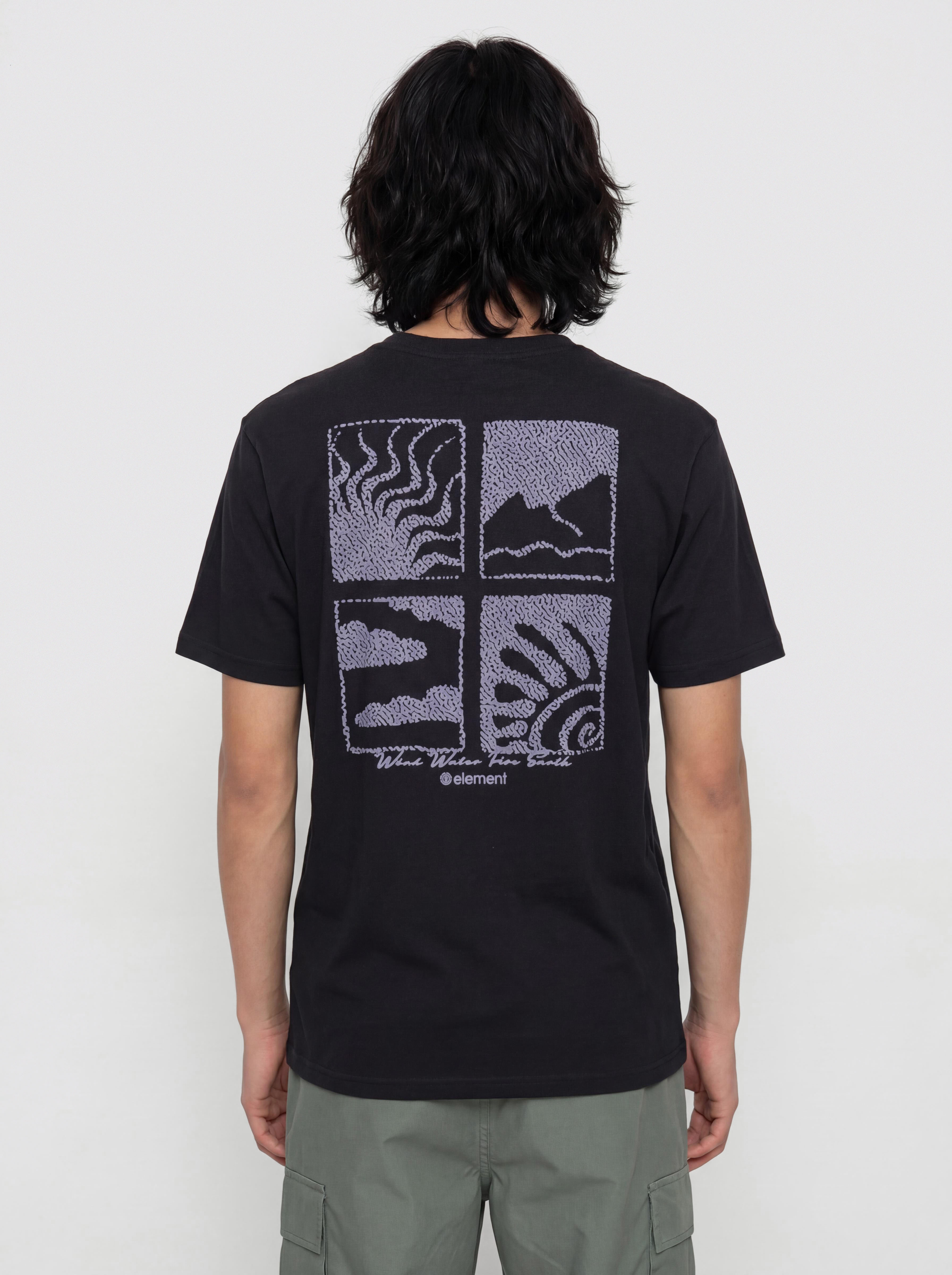 Tričko Element 4 Elements (off black)