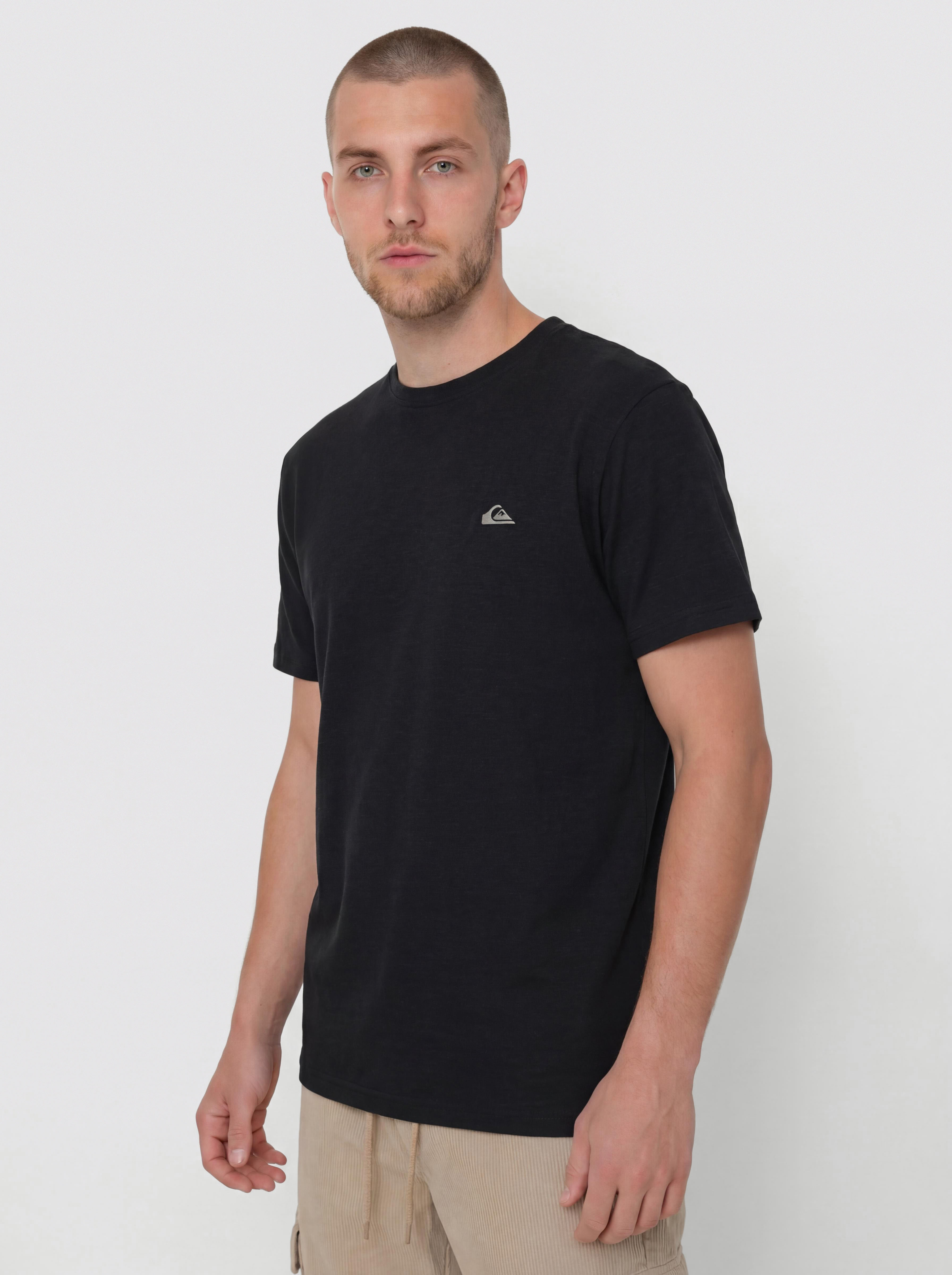 Triu010dko Quiksilver Slub Roundneck (black)