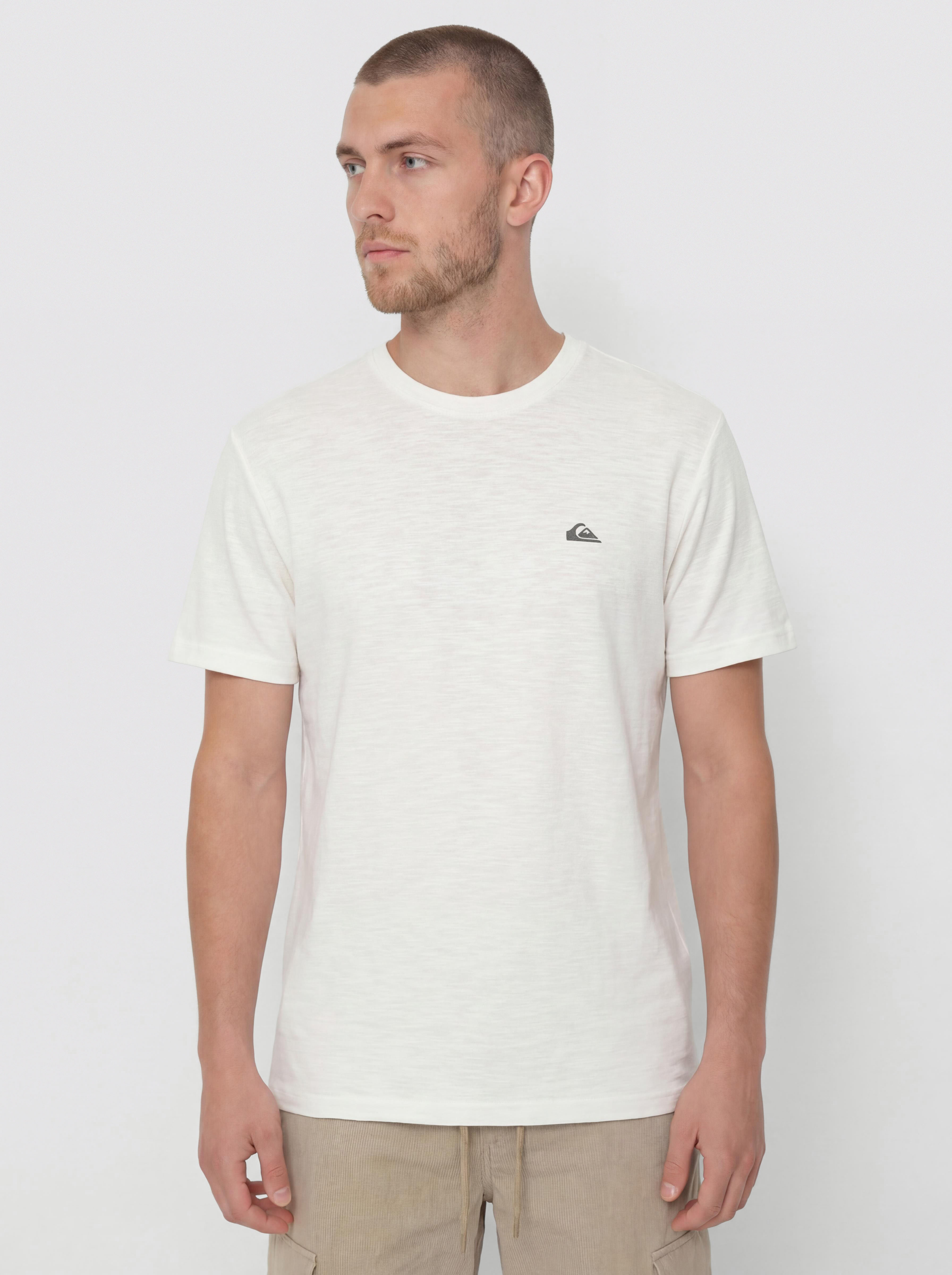Triu010dko Quiksilver Slub Roundneck (snow white)