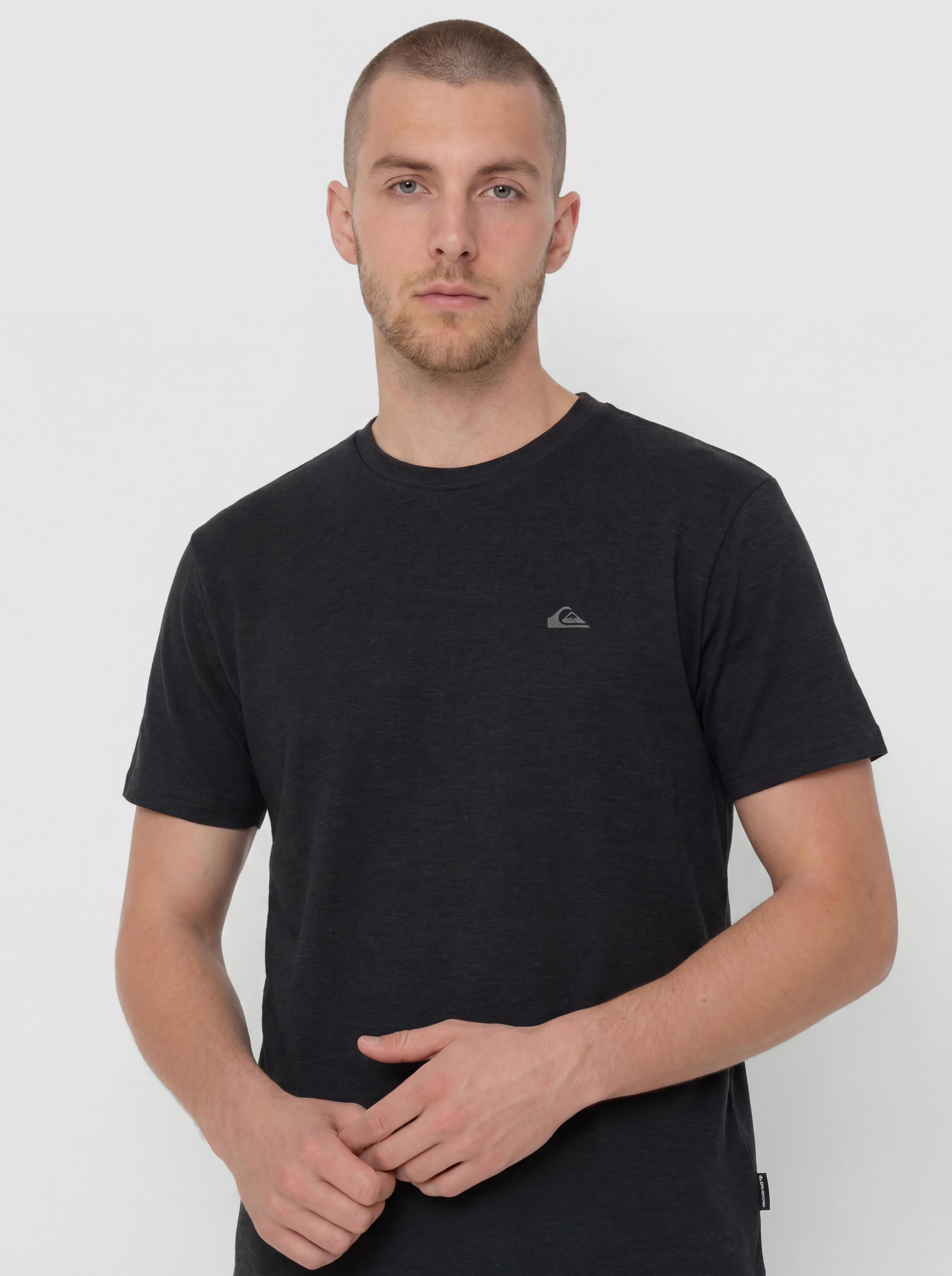 Tričko Quiksilver Slub Roundneck (black)
