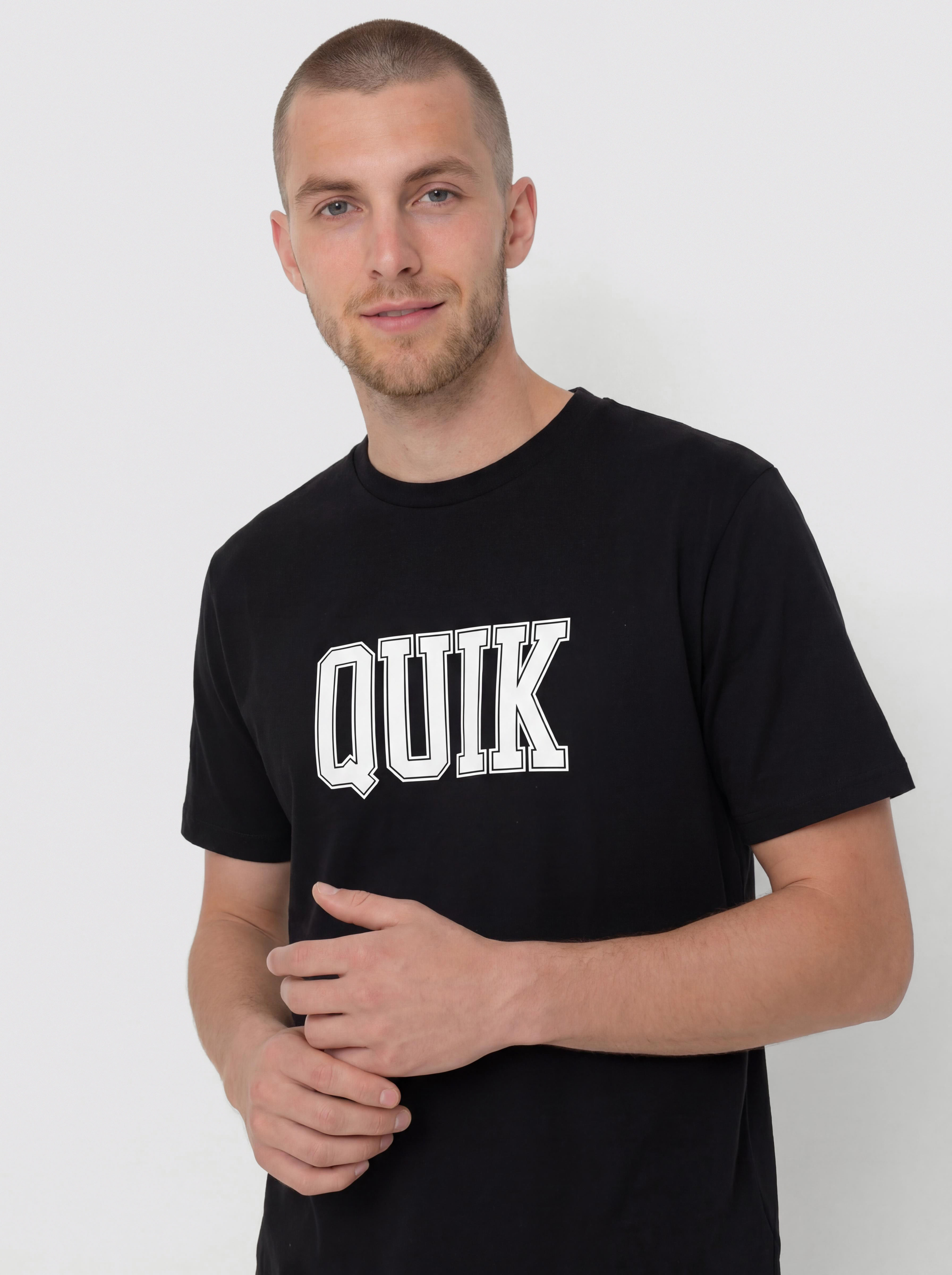 Tričko Quiksilver Griff Quik Gfn (black)