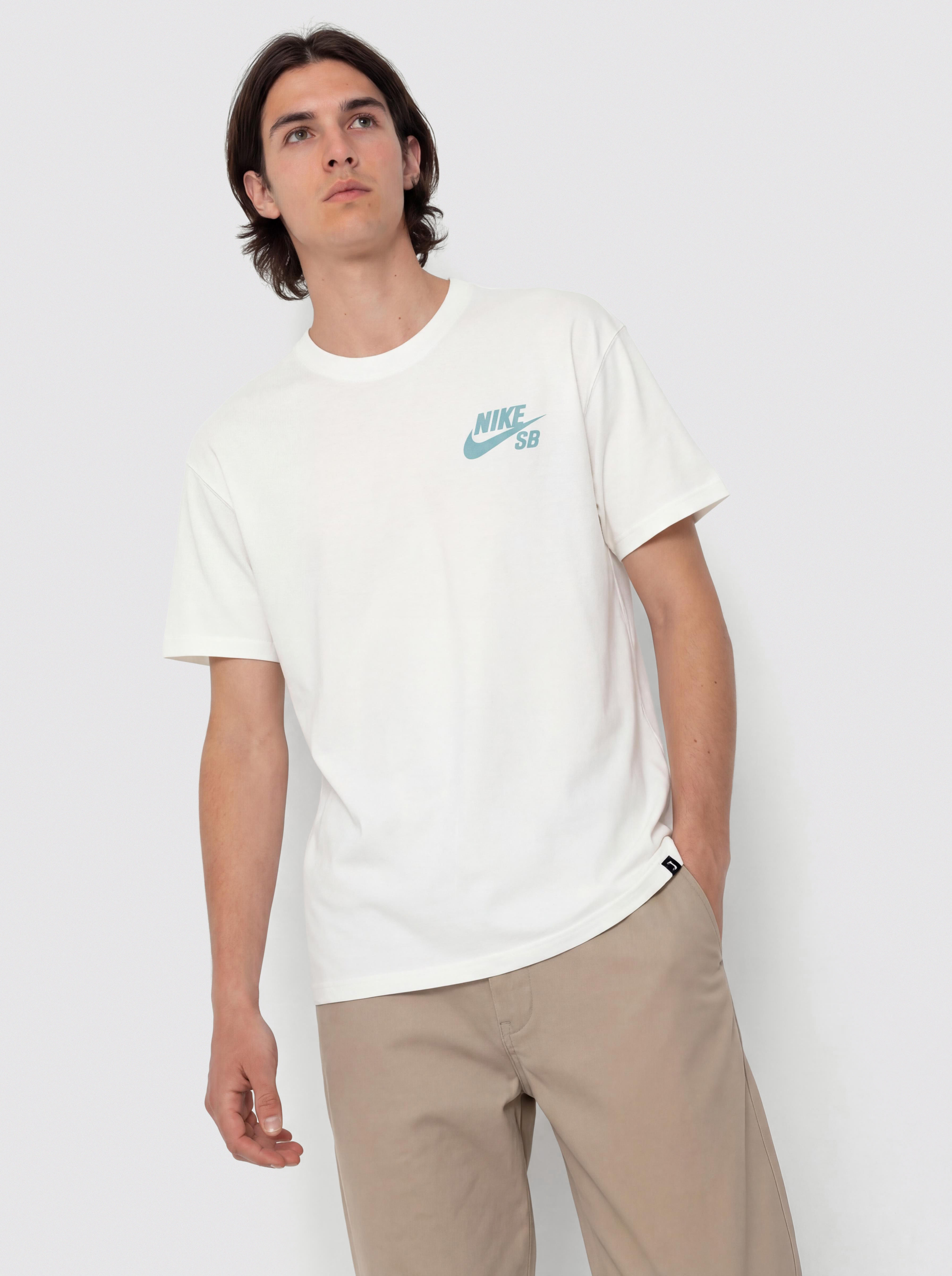 Tričko Nike SB Logo (white)