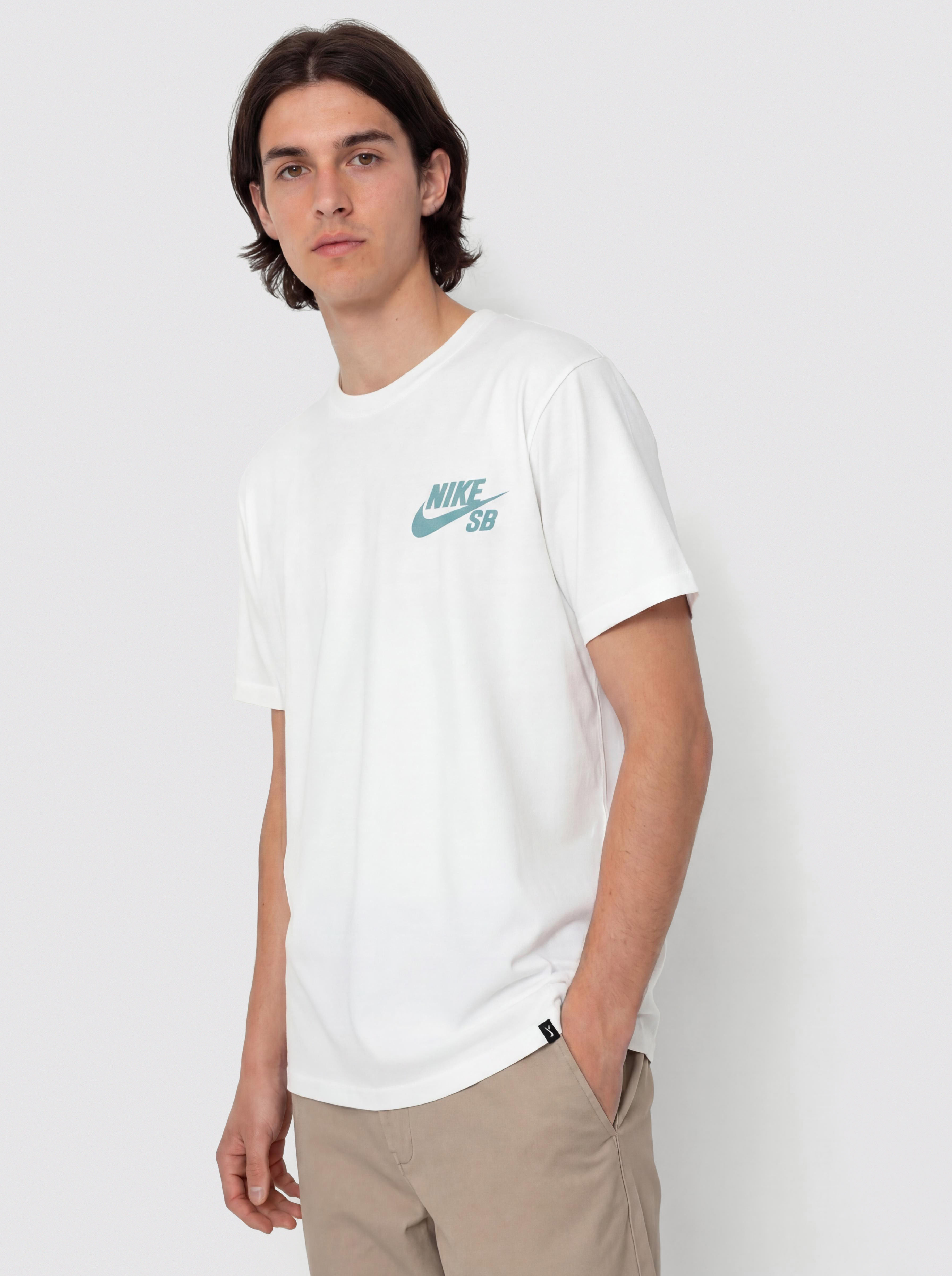Tričko Nike SB Logo (white)