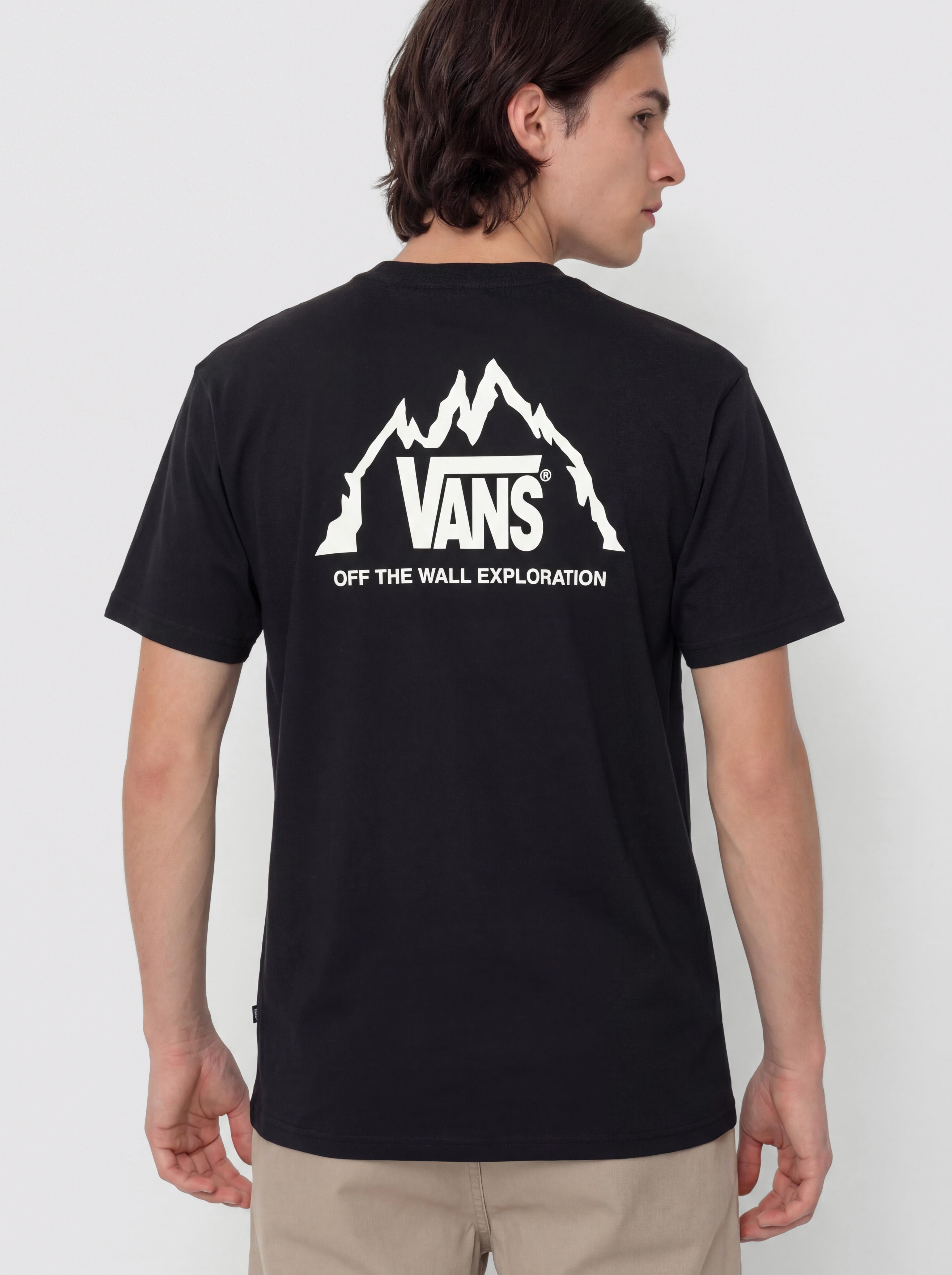 Tričko Vans Mte Crestline (black/white)