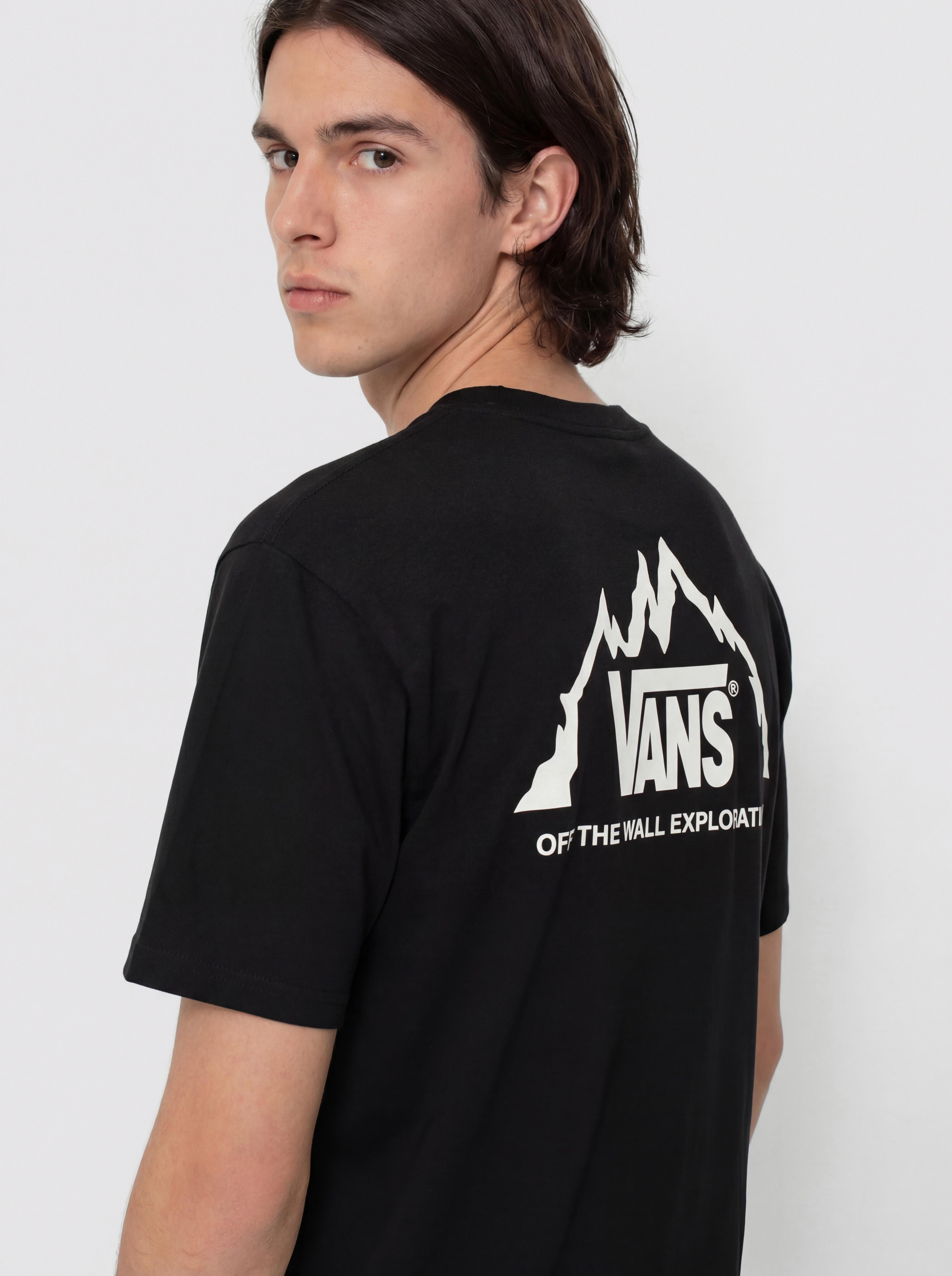 Tričko Vans Mte Crestline (black/white)
