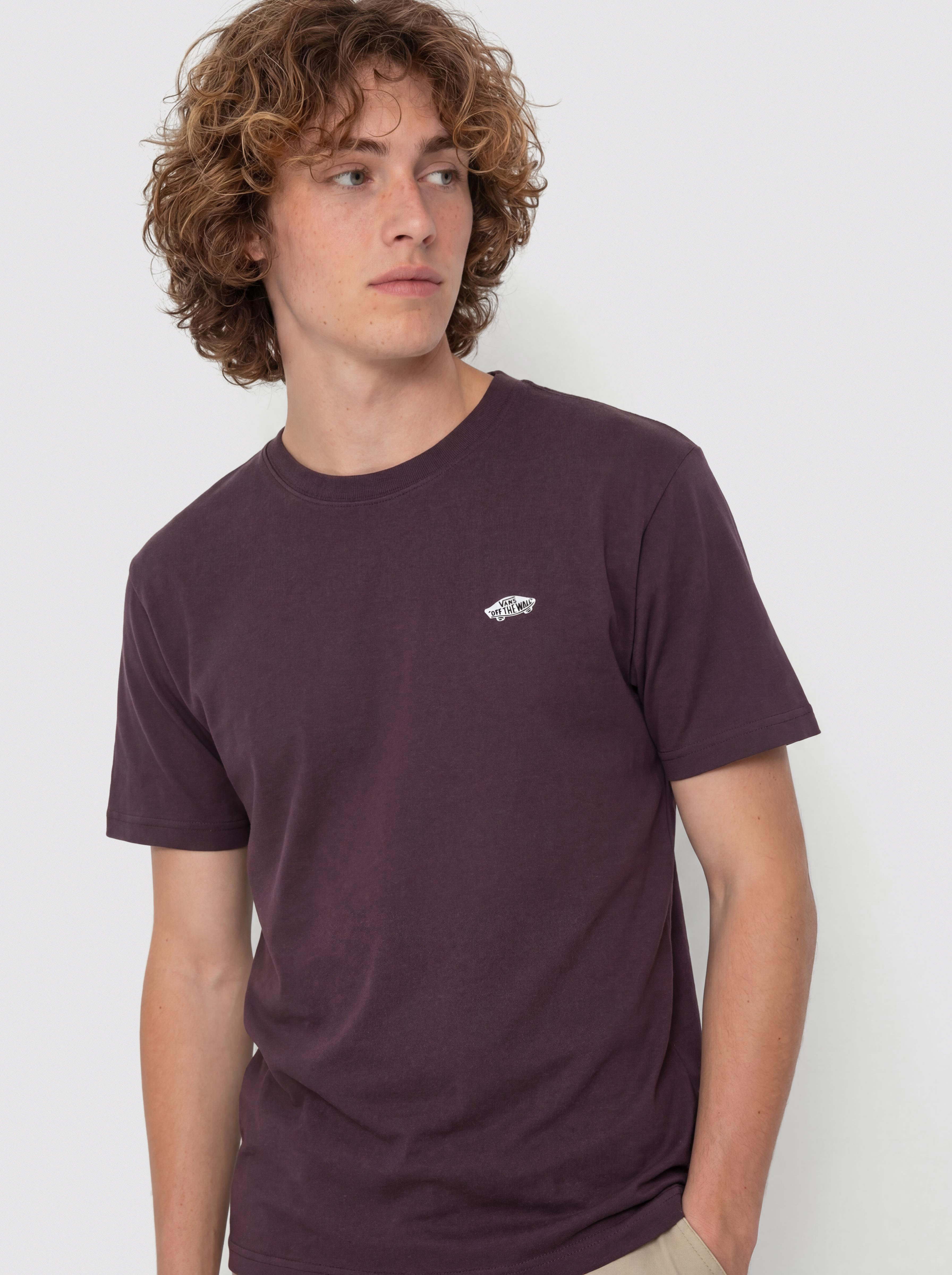 Tričko Vans Style 76 II Loose (dark port)