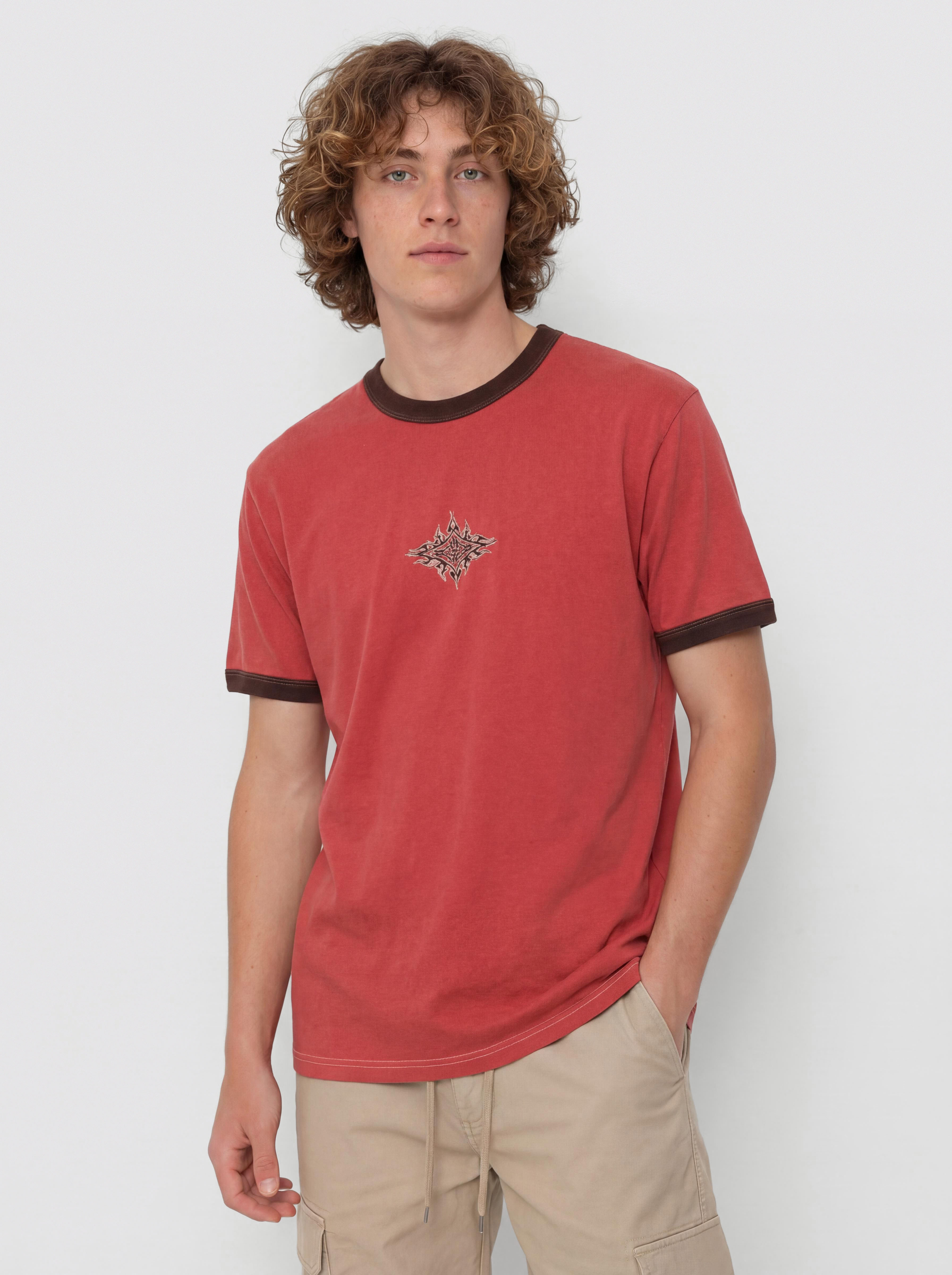 Tričko Vans Lx Flame Face (crimson haze)