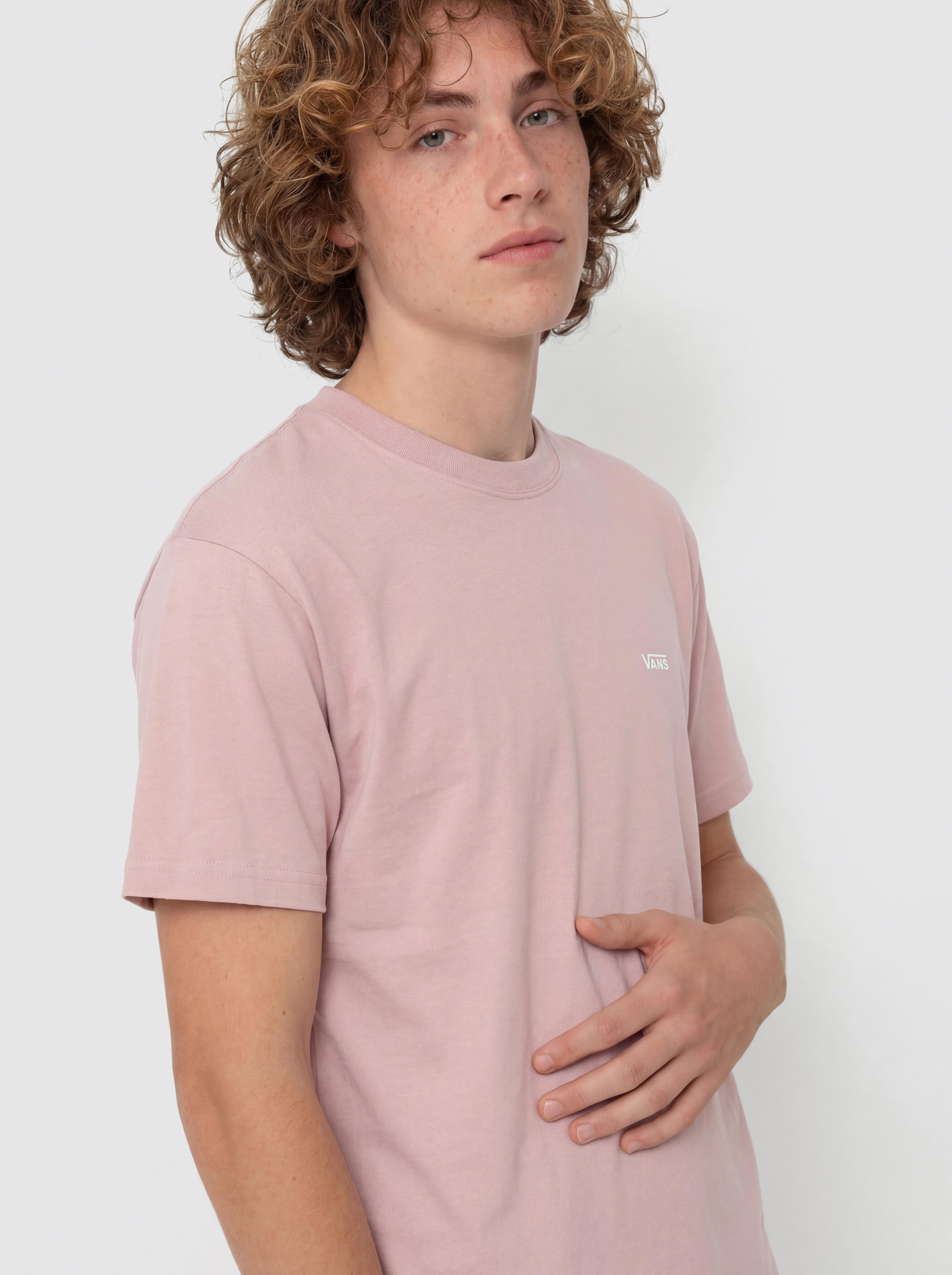 Tričko Vans Left Chest (misty mauve)