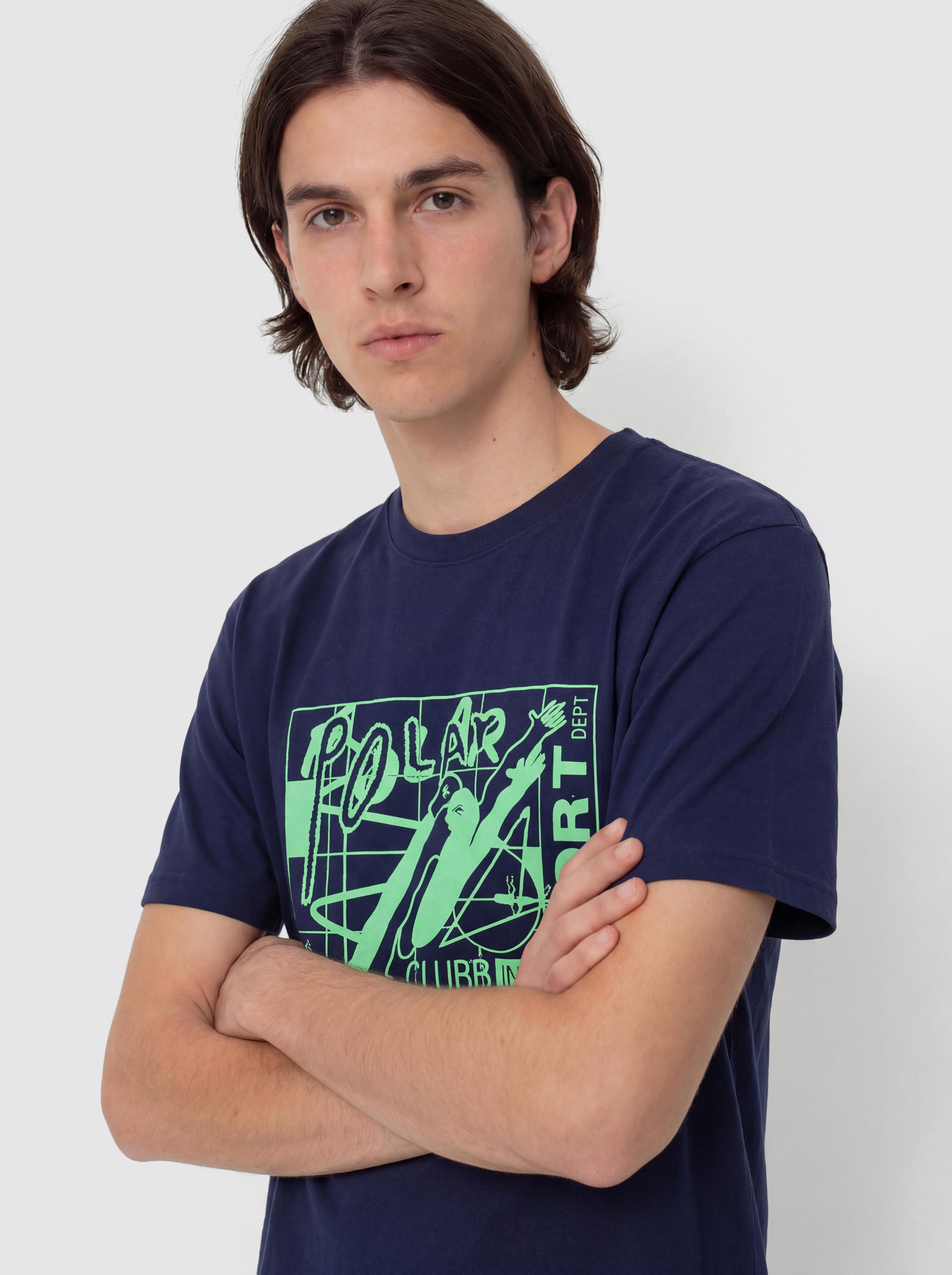 Tričko Polar Skate Clubb Inc (dark blue)