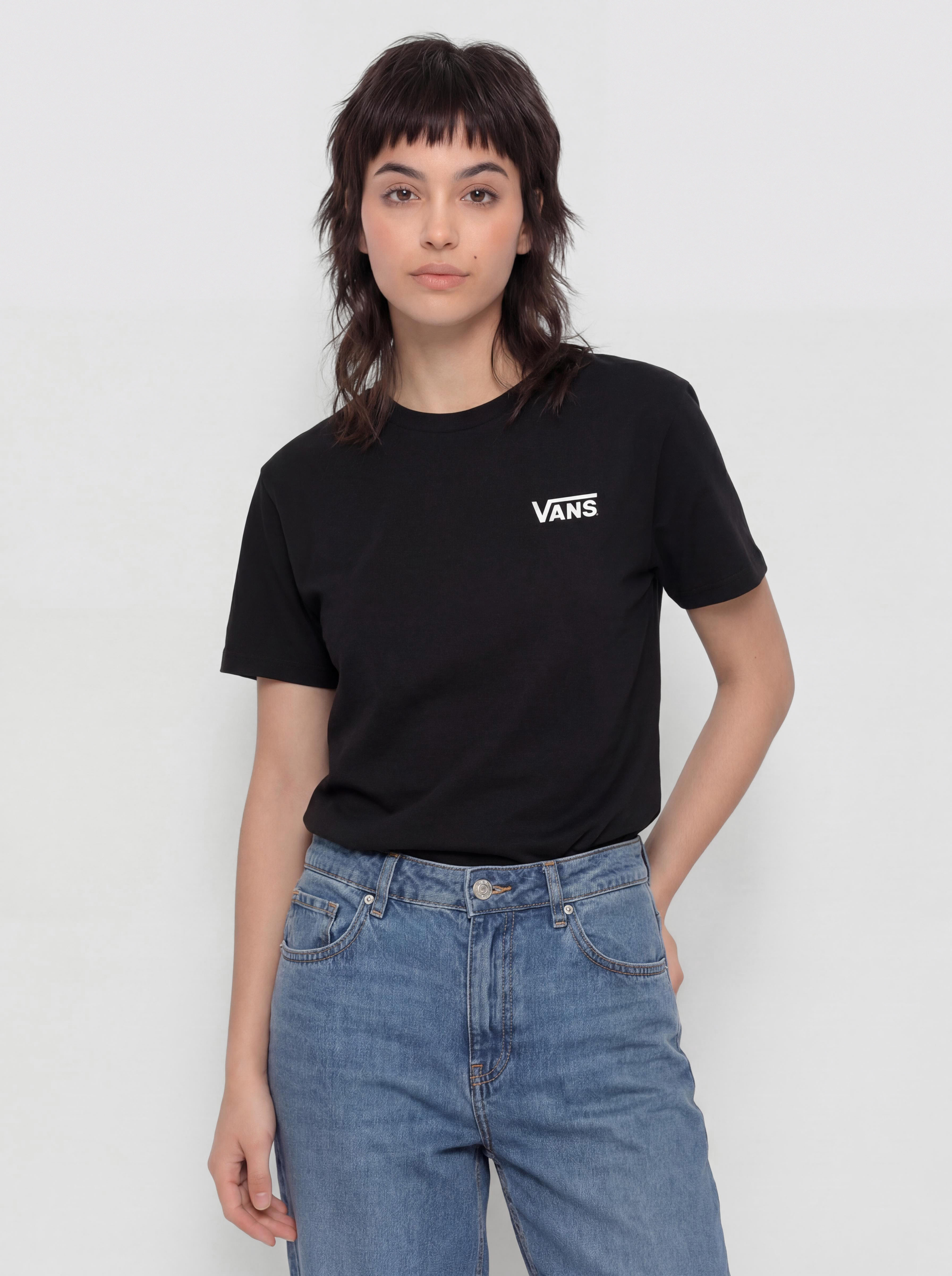 Tričko Vans Flying V Oversized Wmn (flying v black)