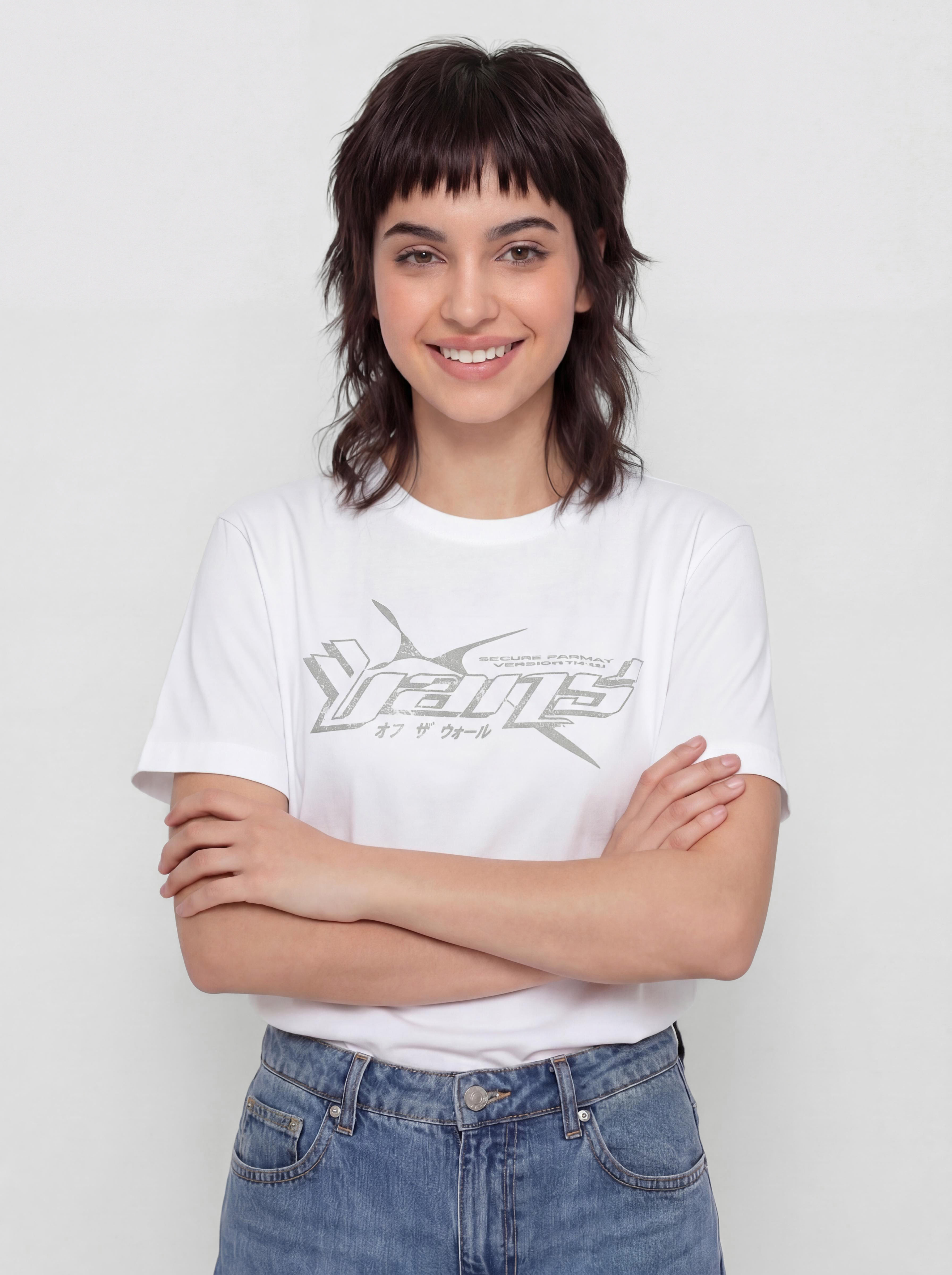 Tričko Vans Y2V Oversized Wmn (white)