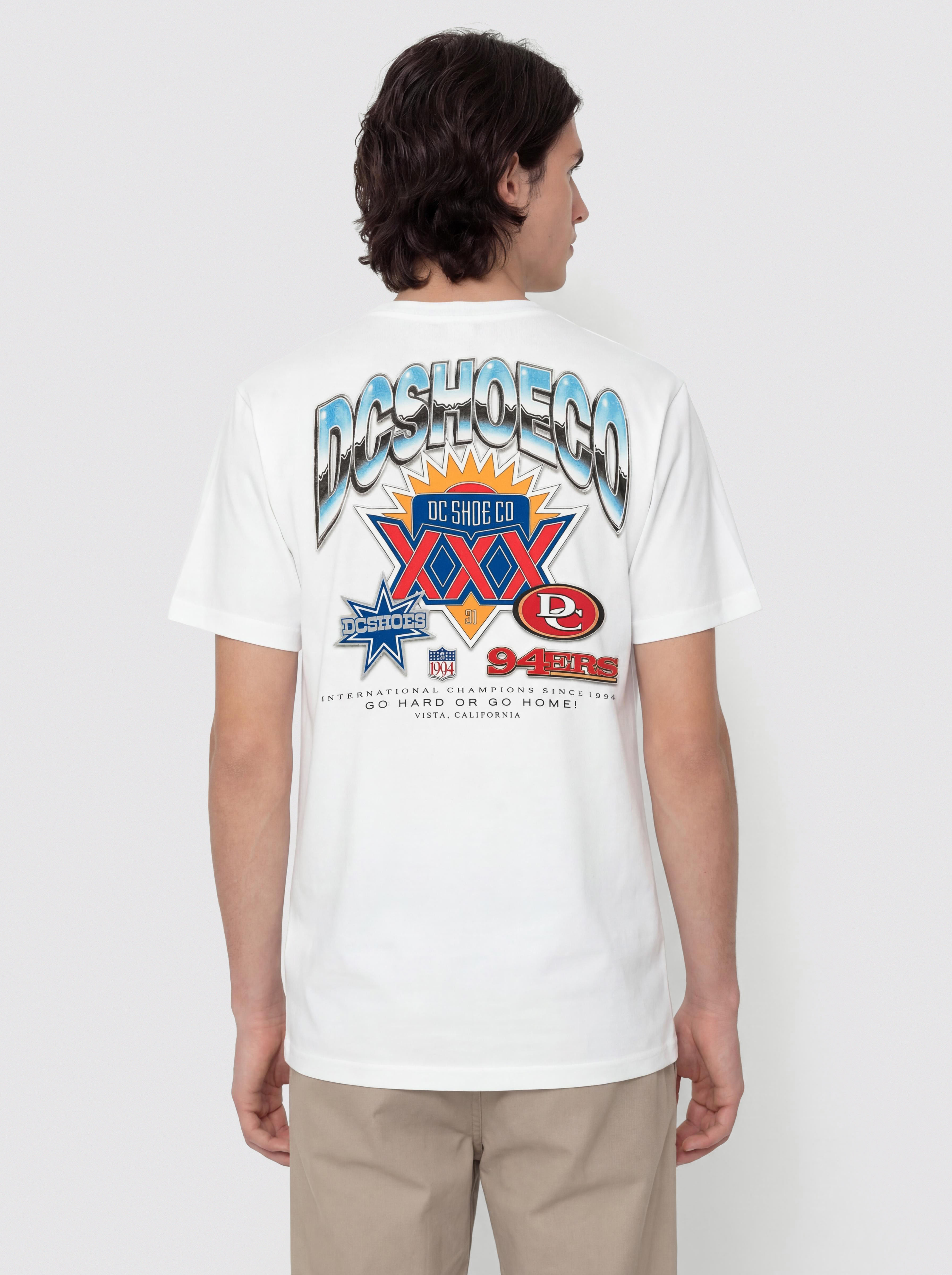 Tričko DC Go Home (white)