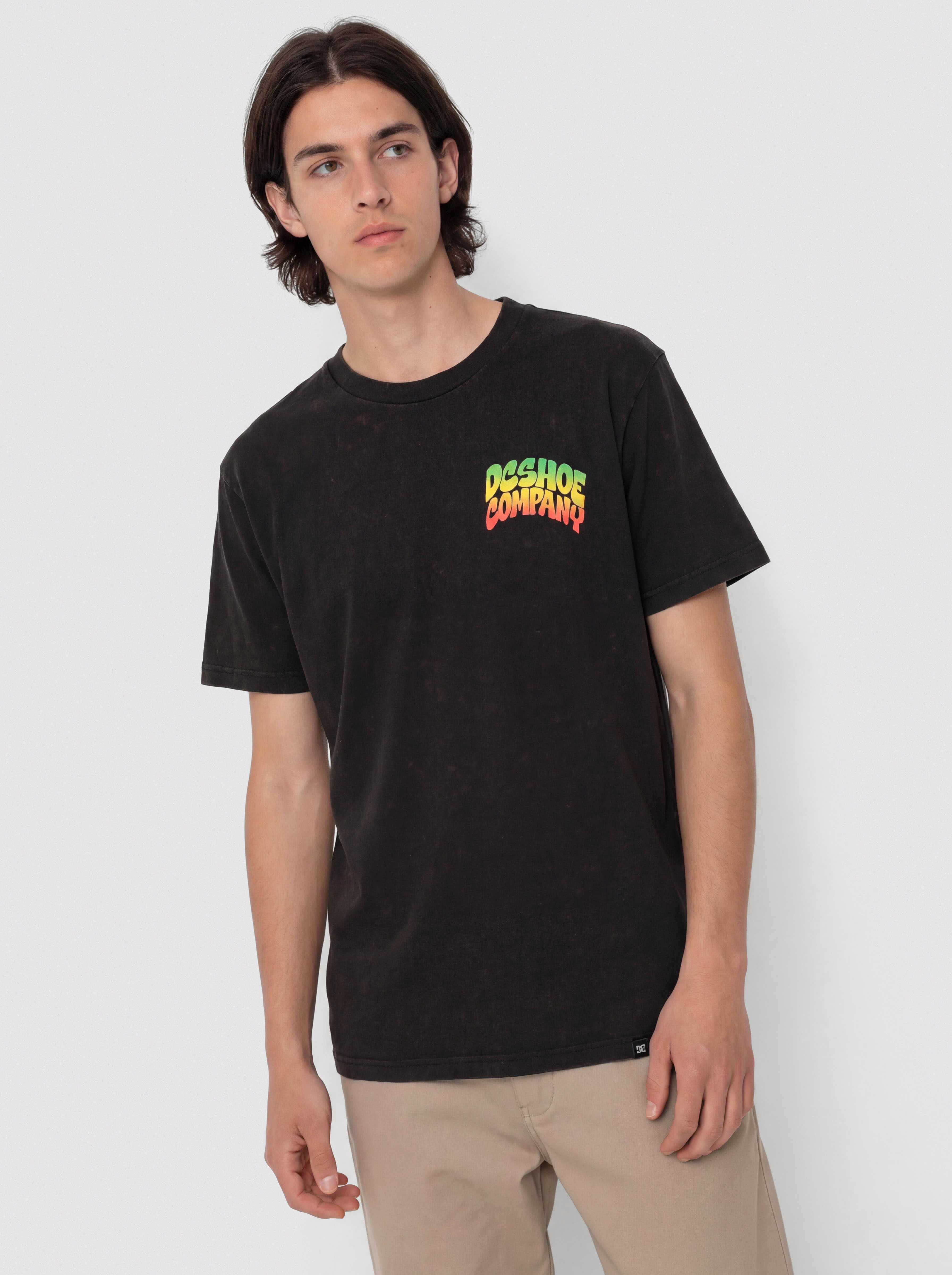 Tričko DC Hot Box (black rain wash)