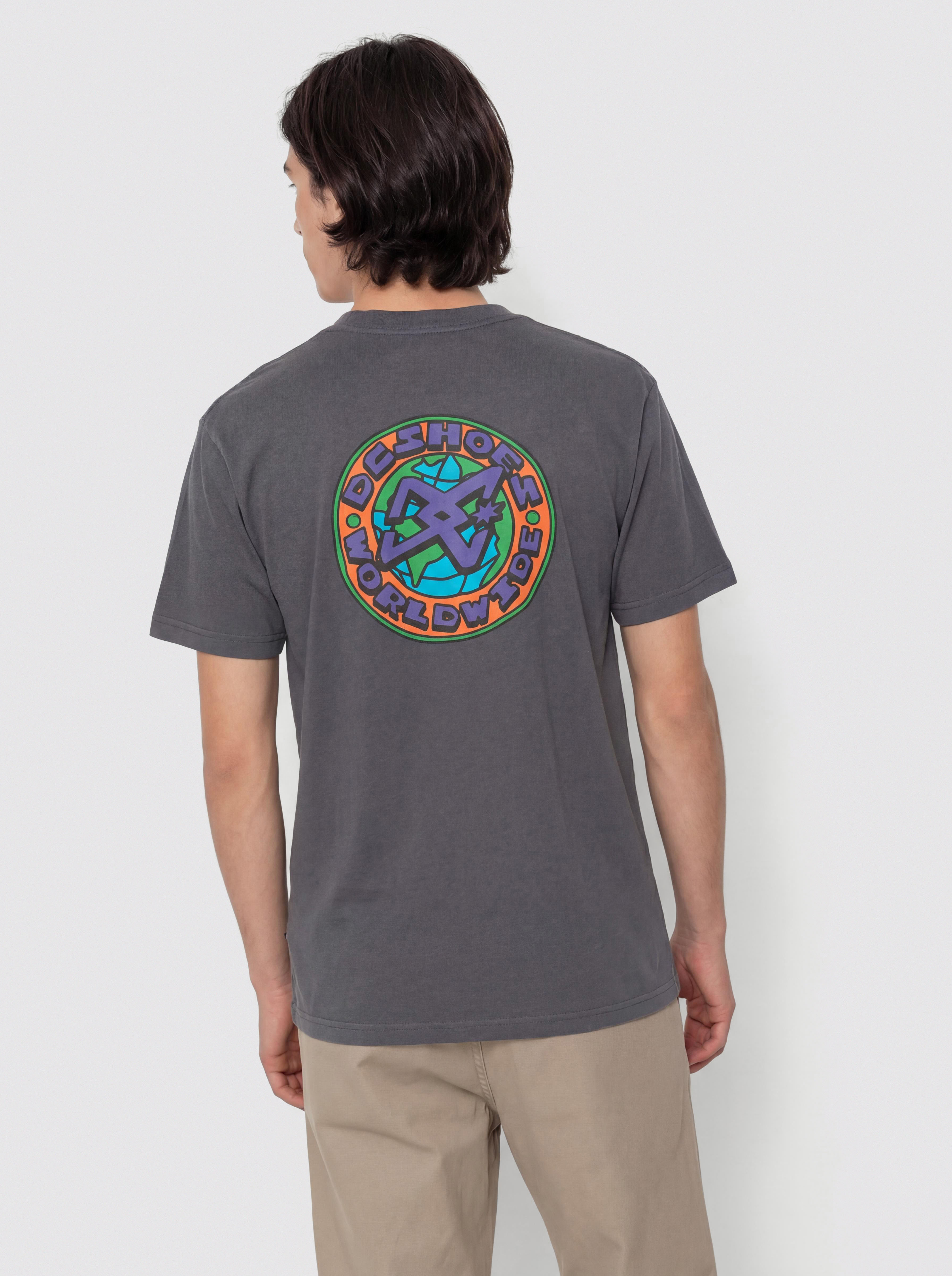 Tričko DC Spinner (magnet acid wash)