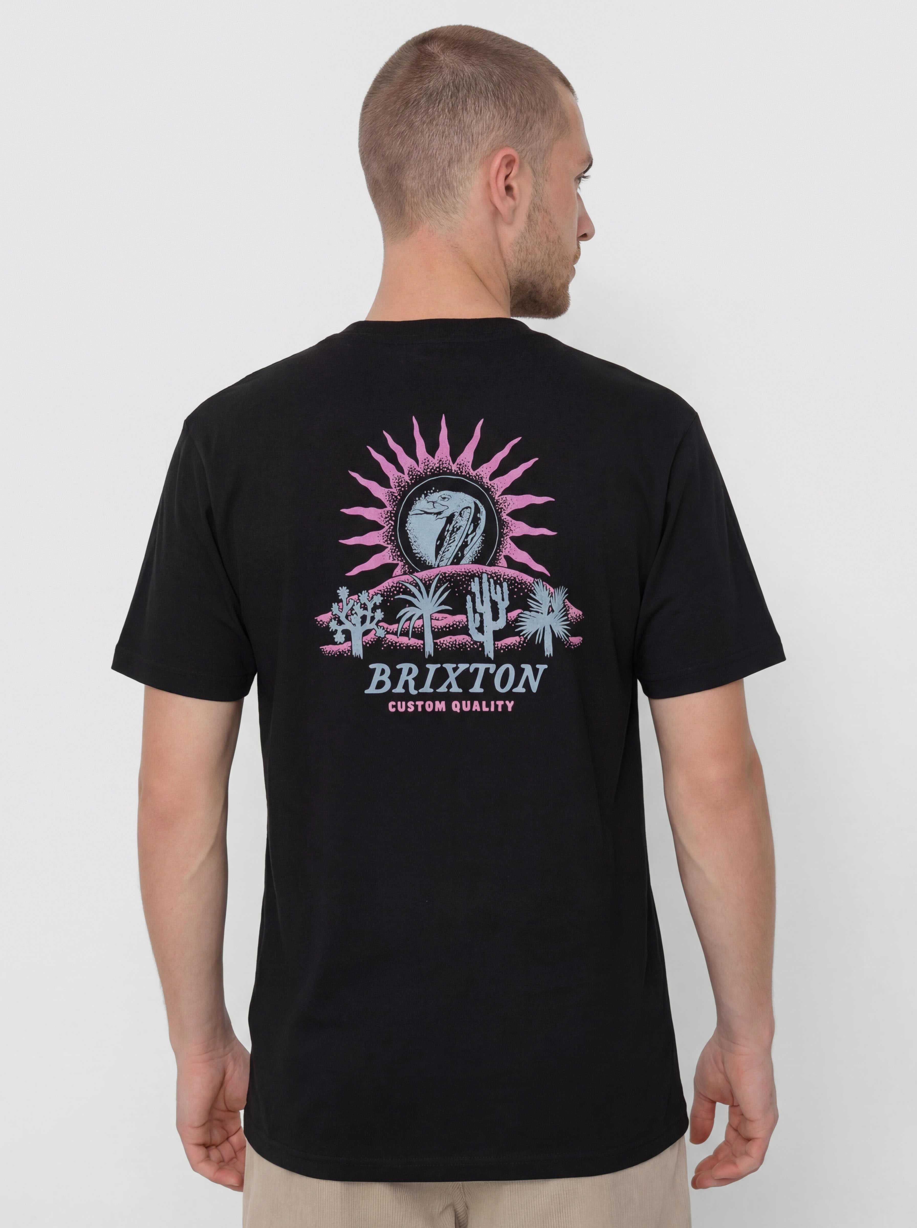 Tričko Brixton Dark Paradise Std (black)