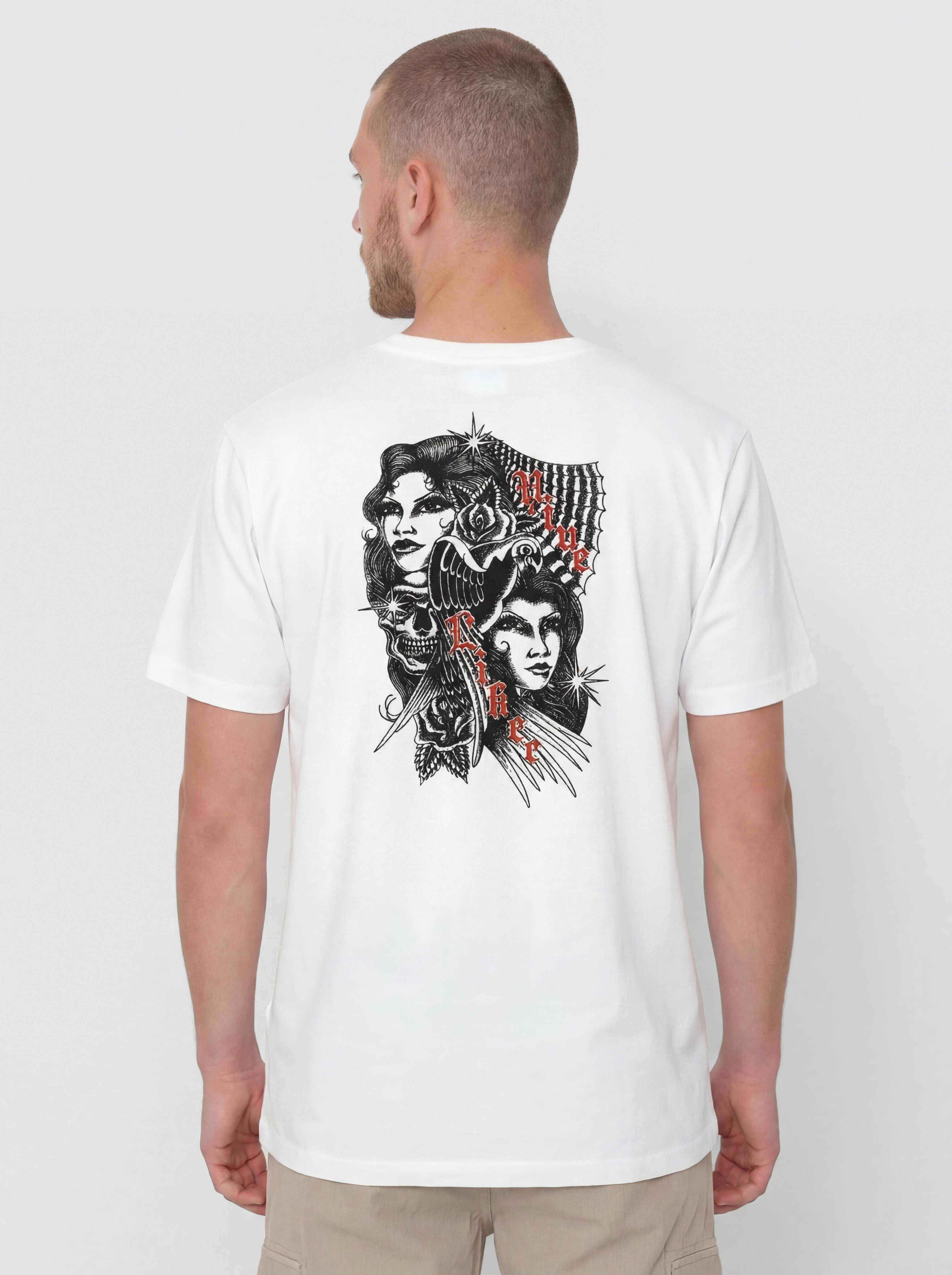 Tričko Brixton Marquis Std (white)