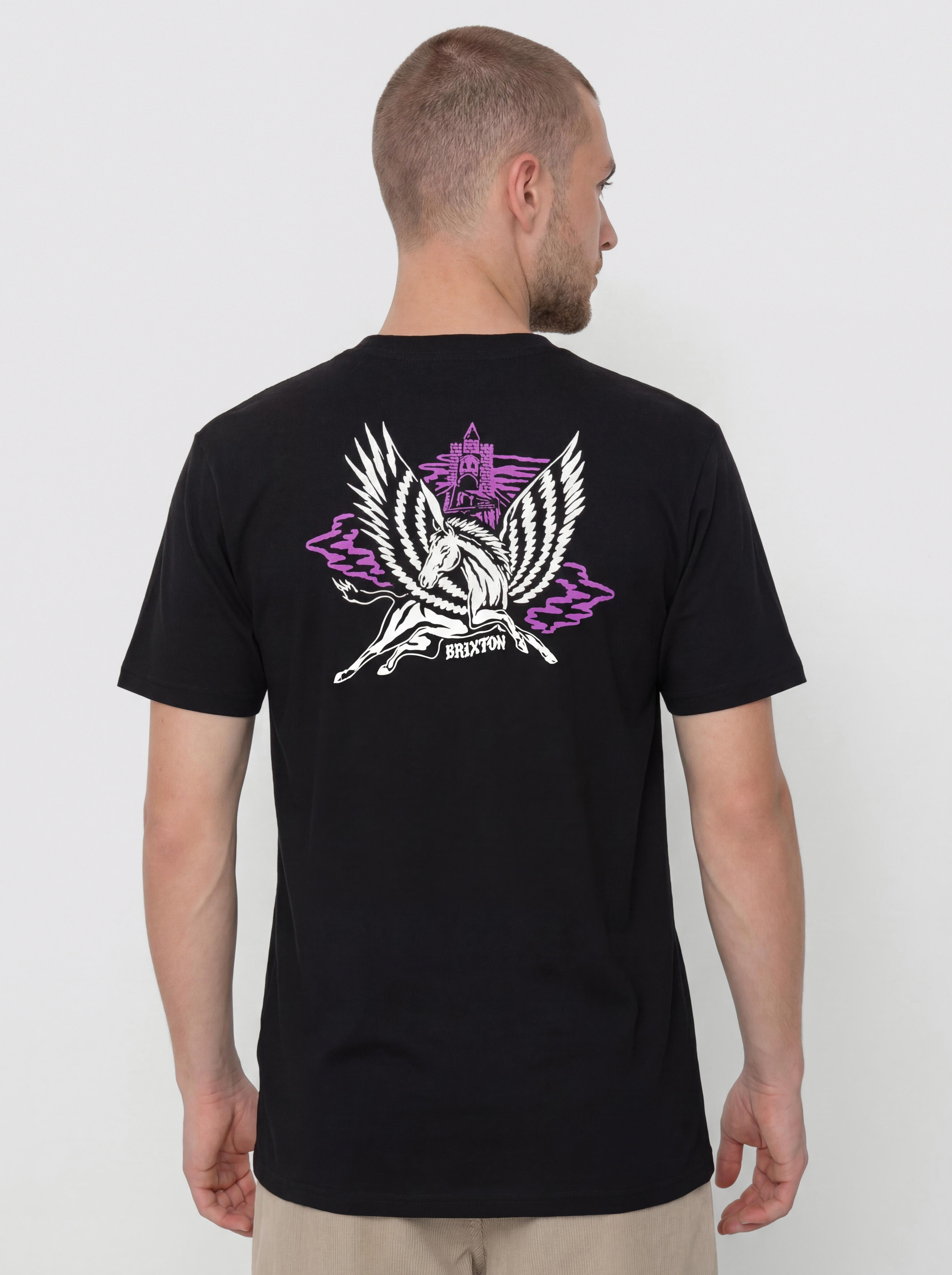 Tričko Brixton Fantasy Std (black)