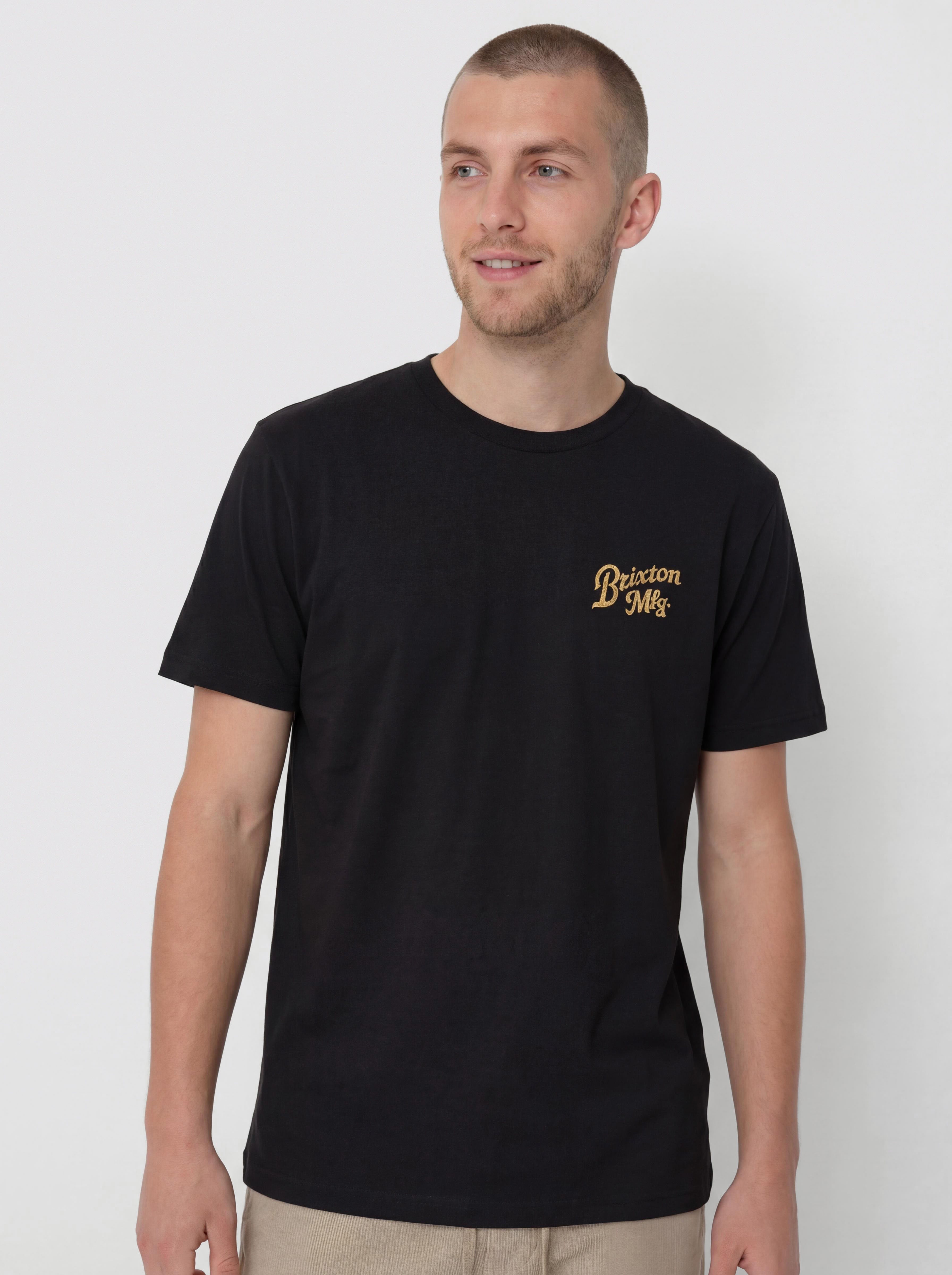 Tričko Brixton Rothwell Tlrt (black)