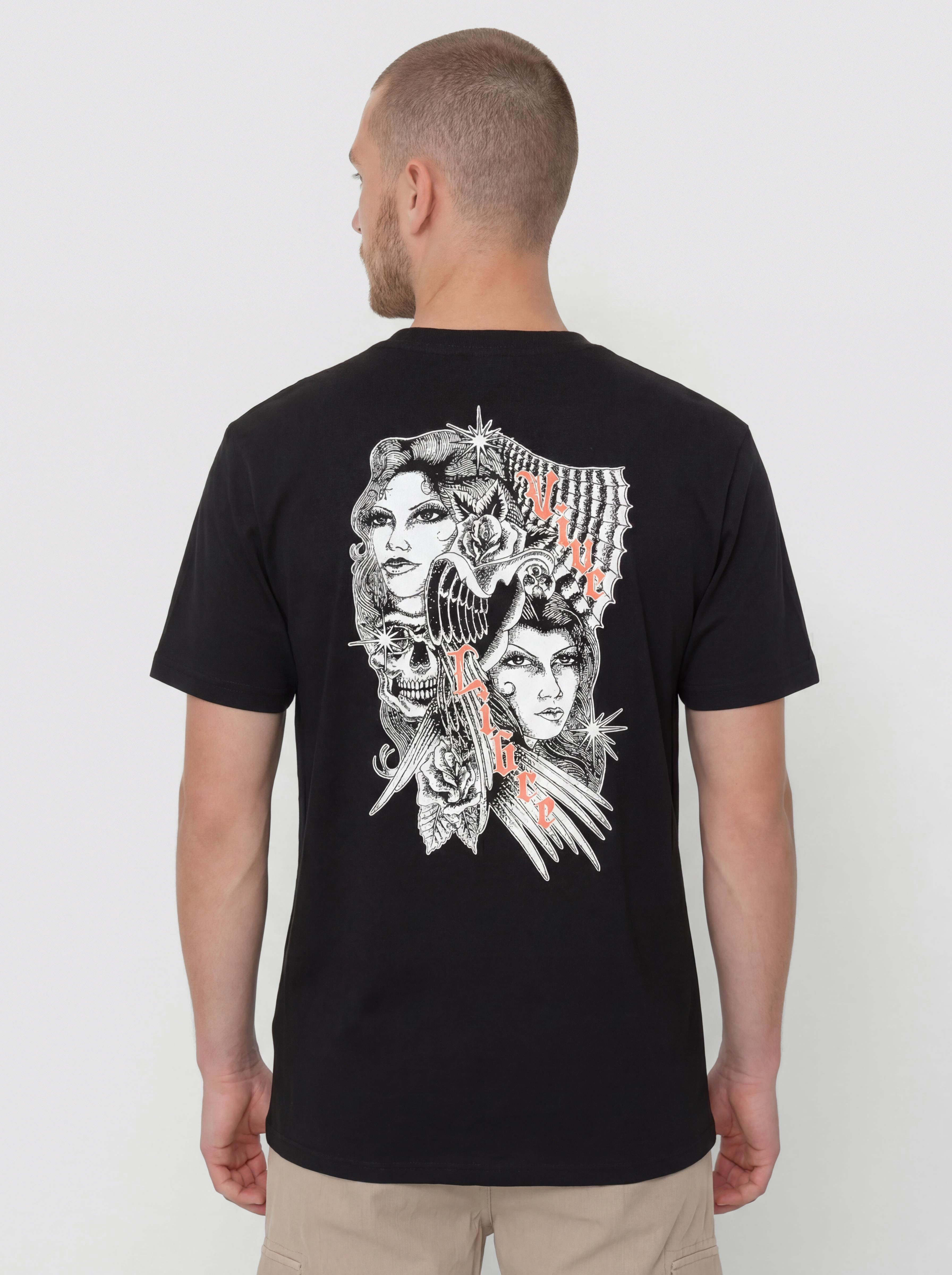 Tričko Brixton Marquis Std (black)