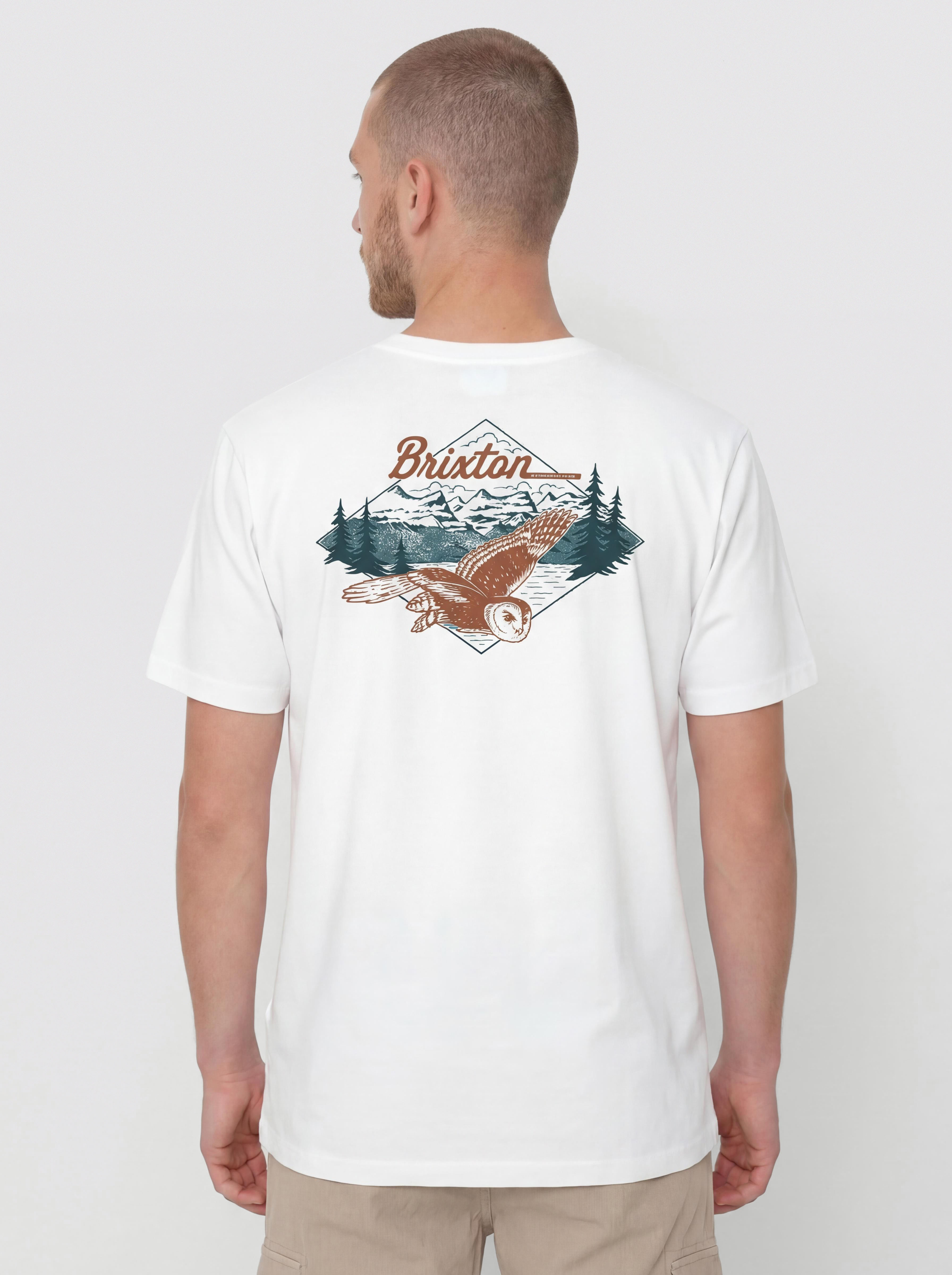 Tričko Brixton Driftway Tlrt (white)