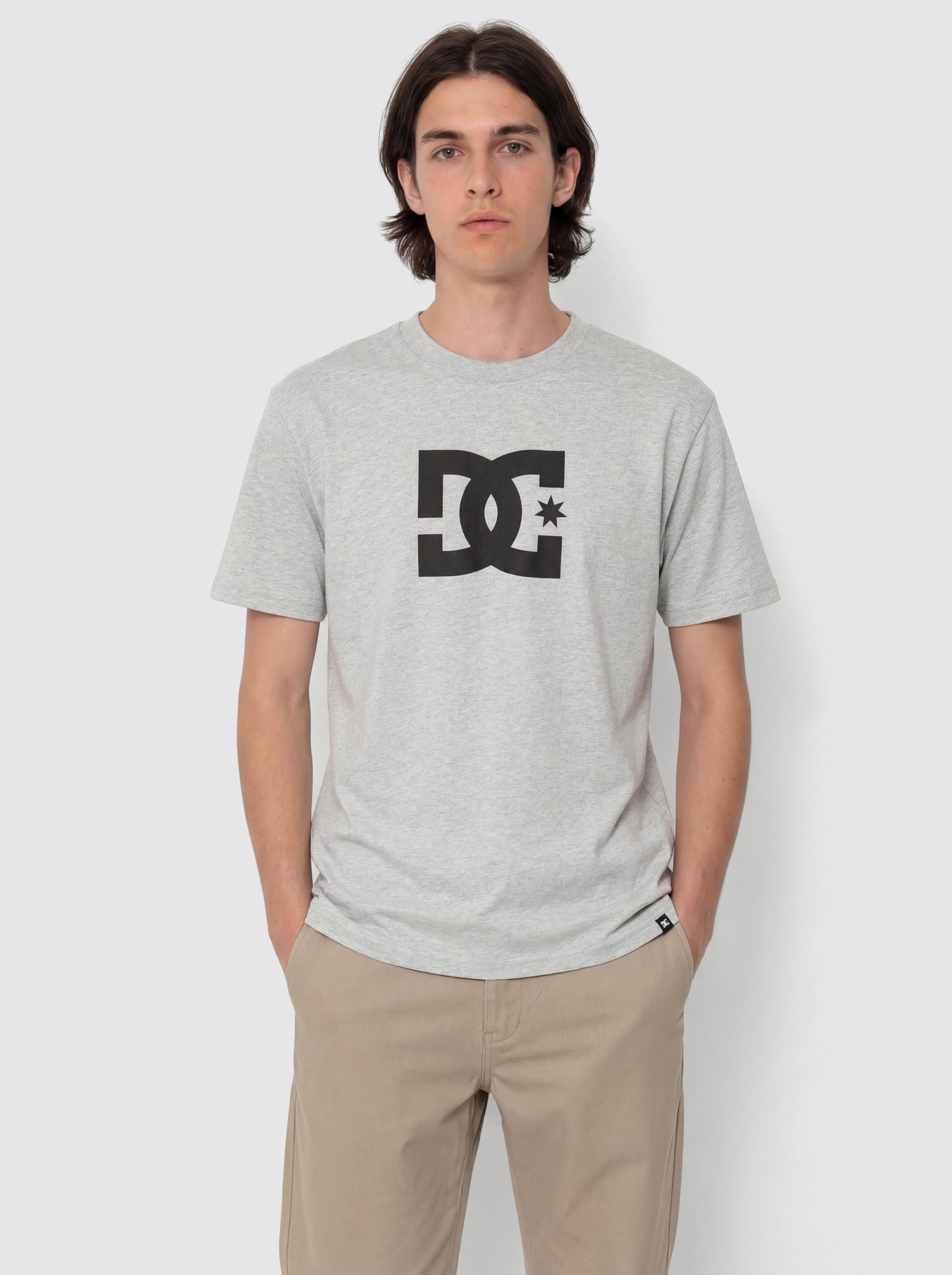Tričko DC Star (light heather grey)